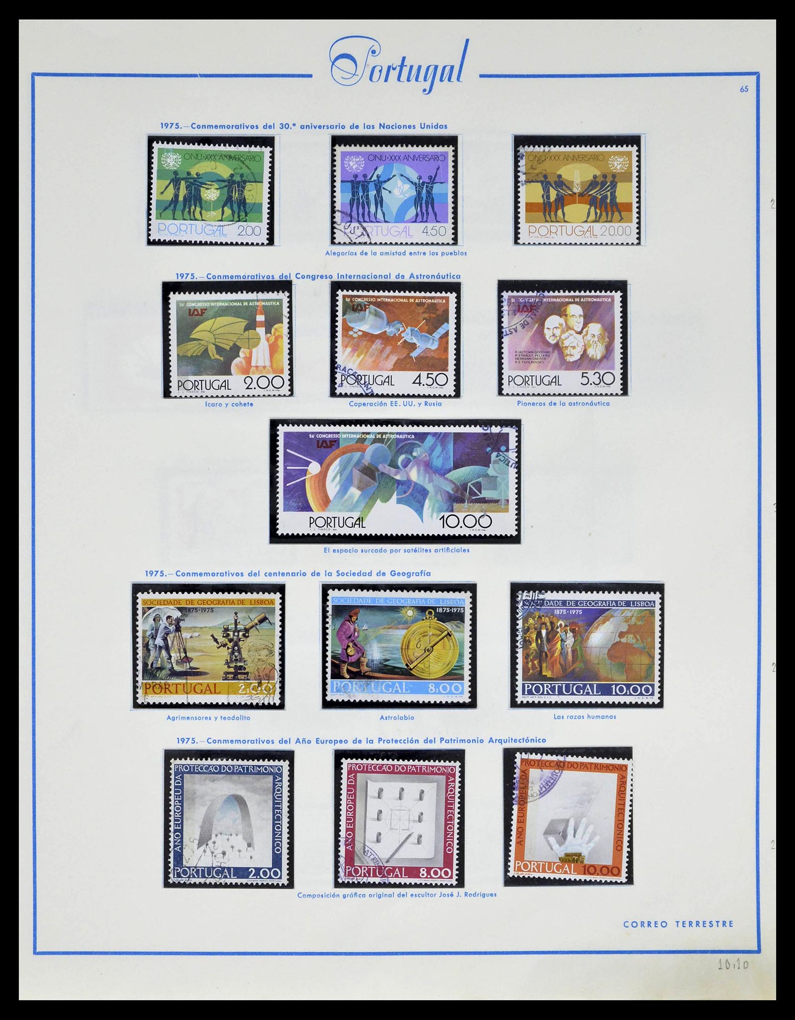39233 0079 - Postzegelverzameling 39233 Portugal 1853-1978.