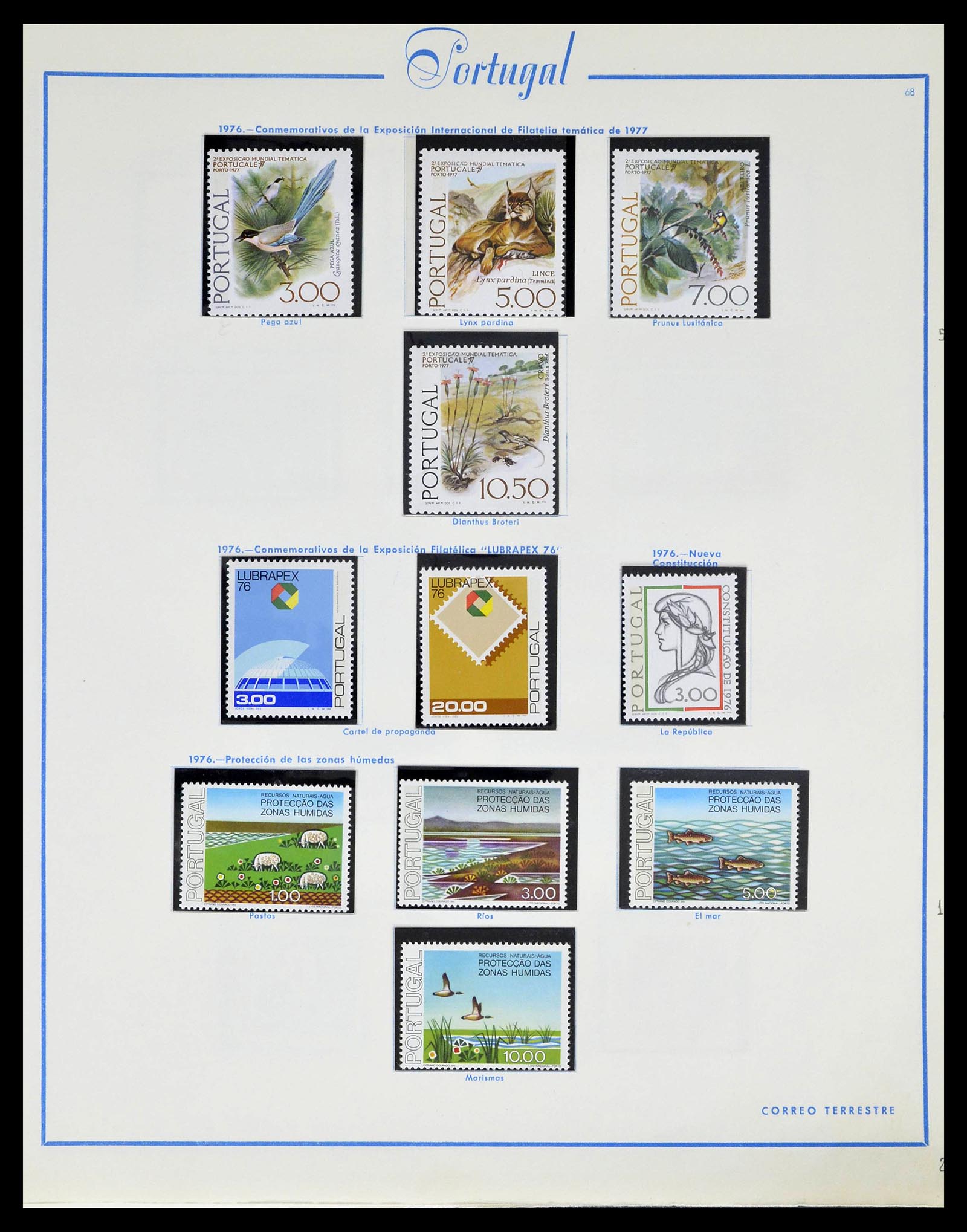 39233 0083 - Postzegelverzameling 39233 Portugal 1853-1978.