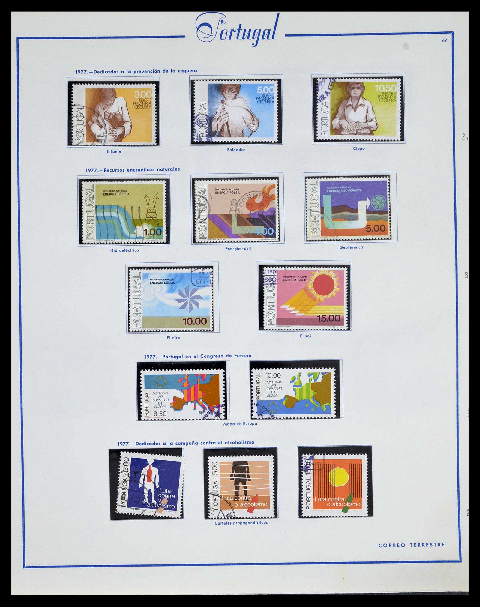 39233 0084 - Postzegelverzameling 39233 Portugal 1853-1978.