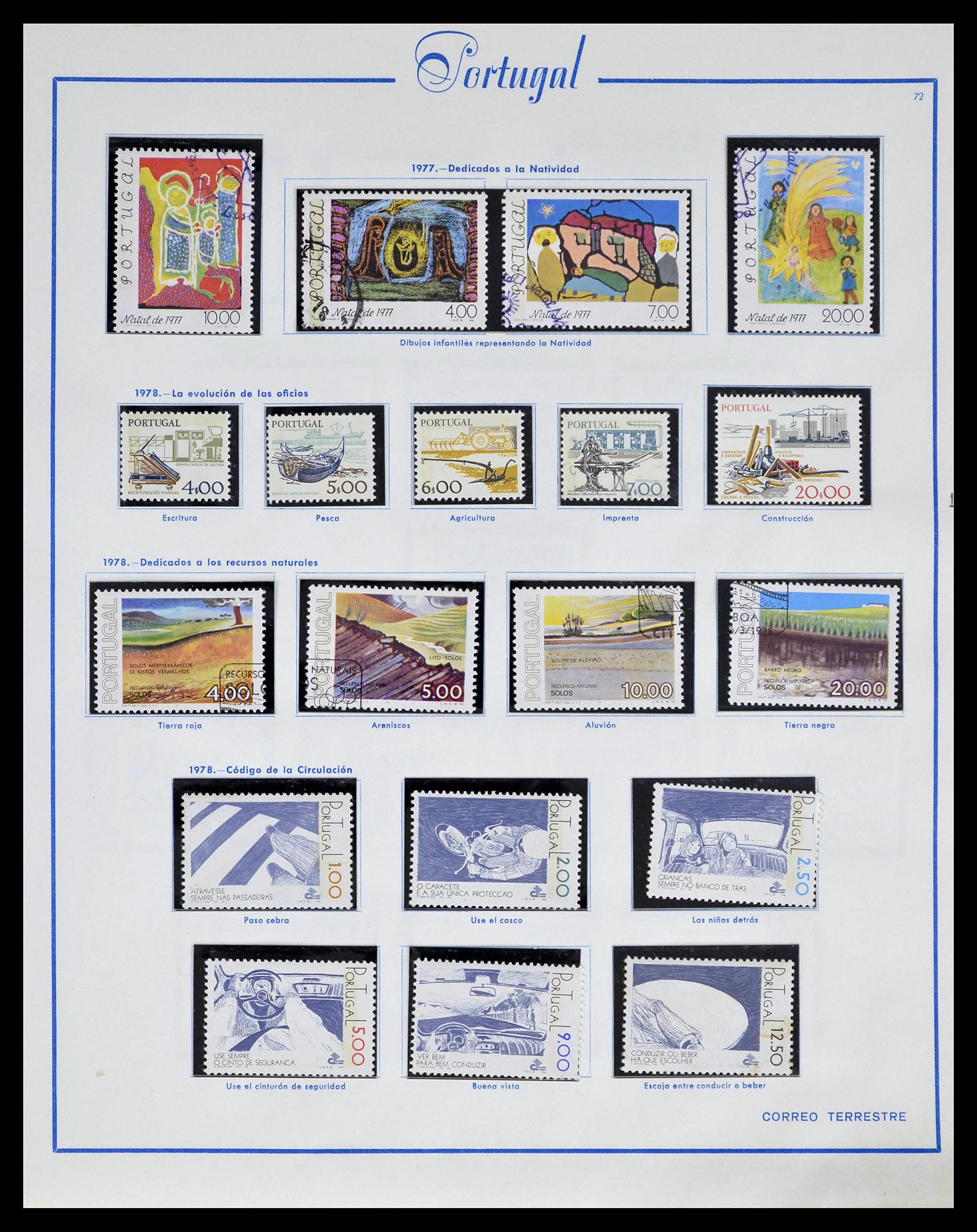 39233 0087 - Postzegelverzameling 39233 Portugal 1853-1978.