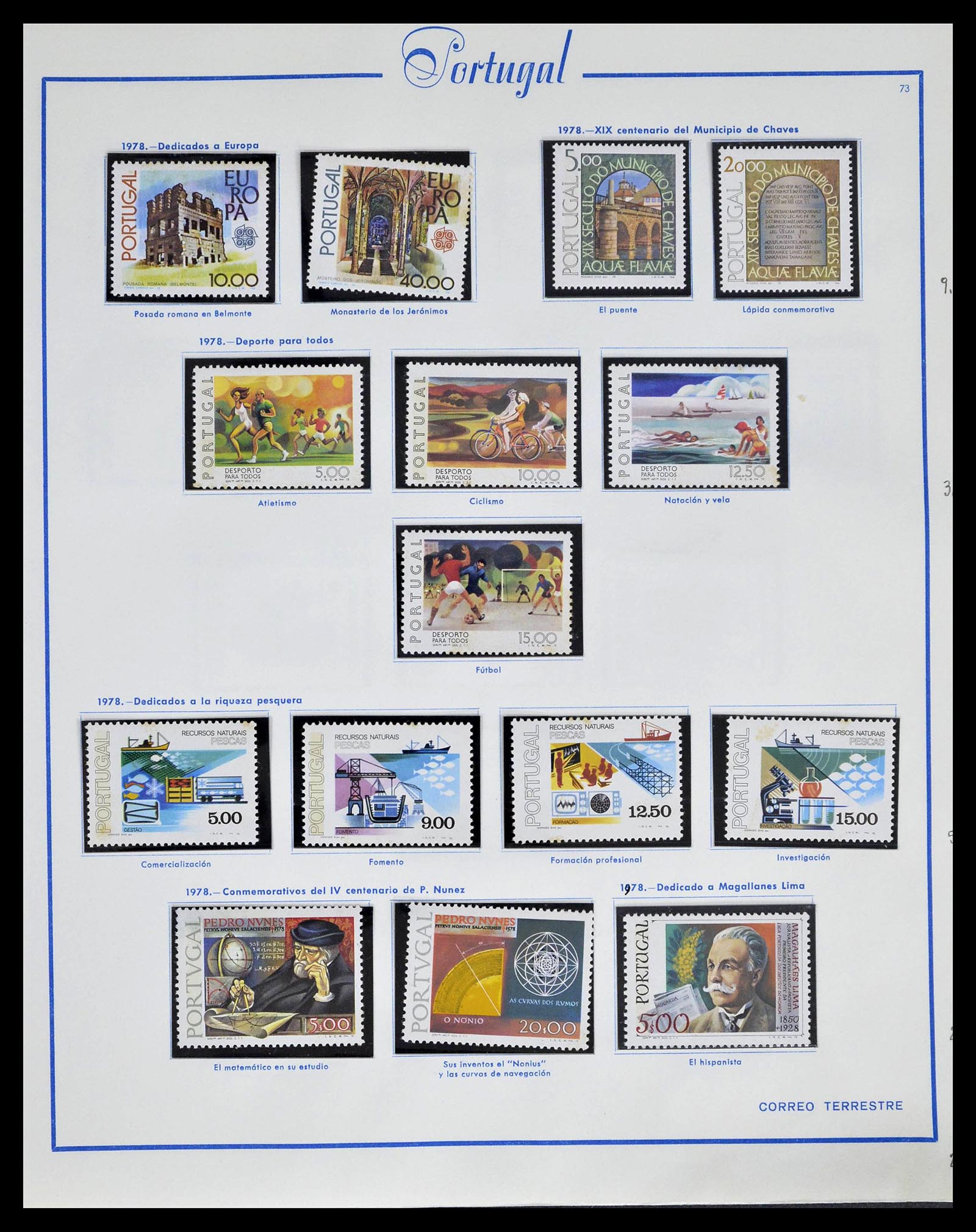 39233 0088 - Postzegelverzameling 39233 Portugal 1853-1978.