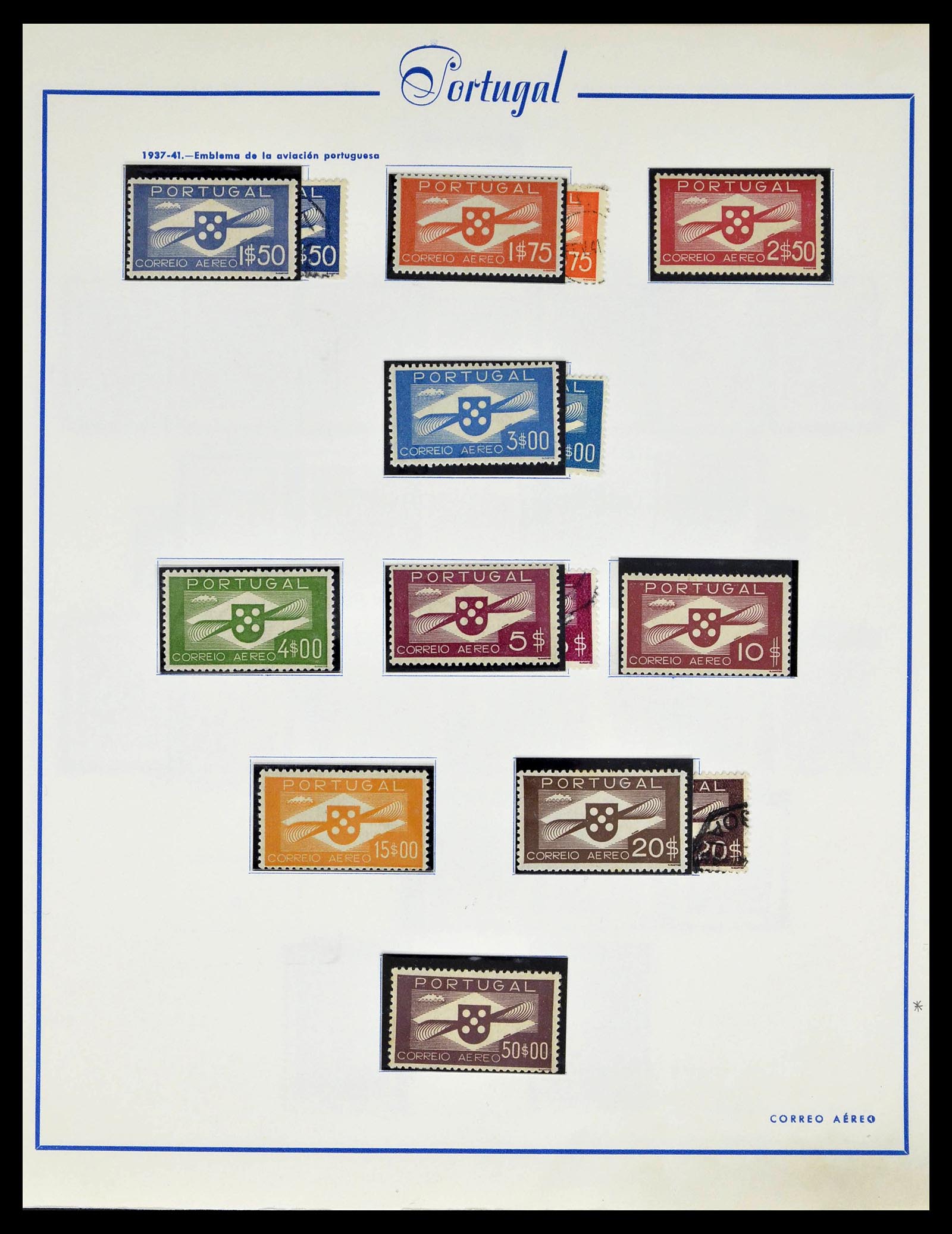 39233 0090 - Postzegelverzameling 39233 Portugal 1853-1978.