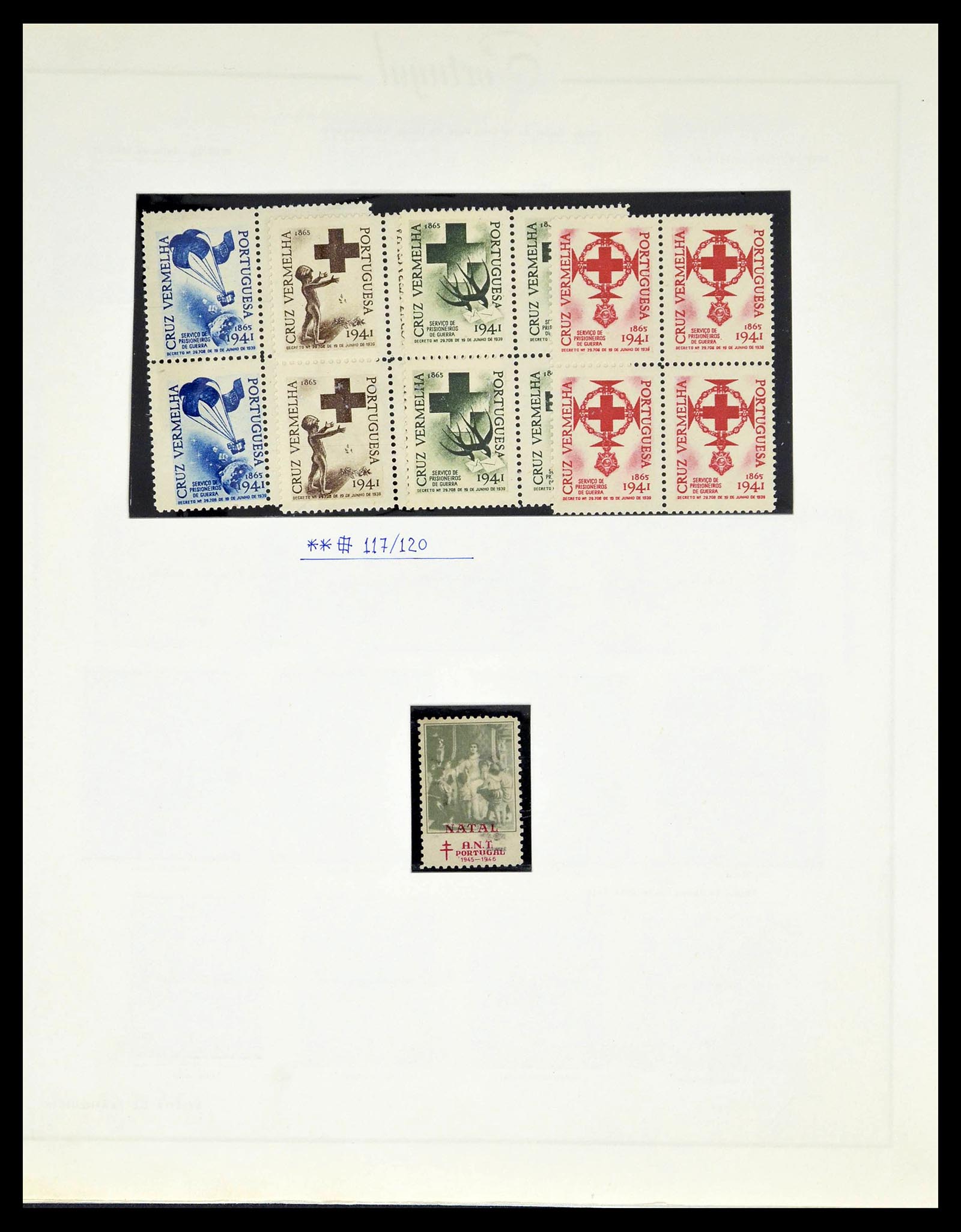 39233 0097 - Postzegelverzameling 39233 Portugal 1853-1978.