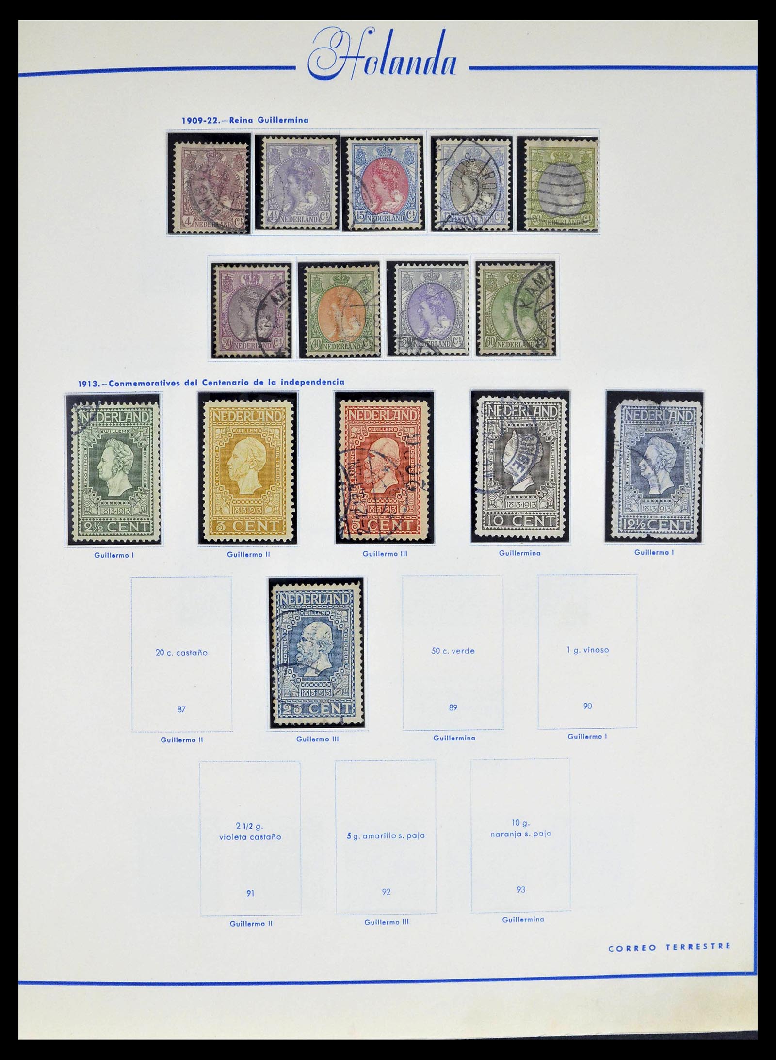 39234 0004 - Stamp collection 39234 Netherlands 1852-1975.