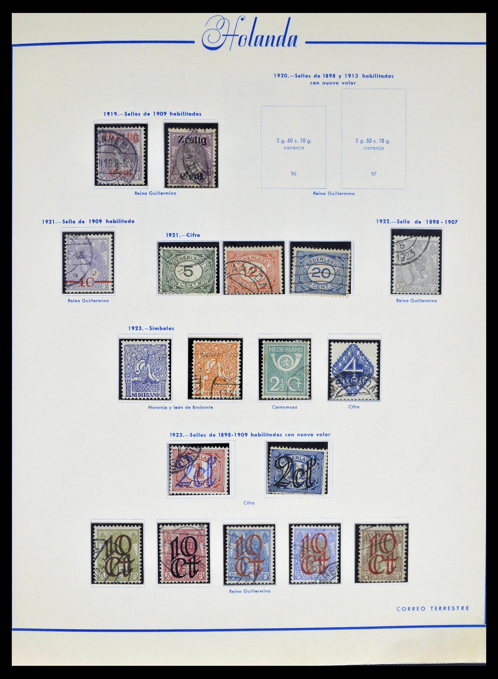 39234 0005 - Stamp collection 39234 Netherlands 1852-1975.