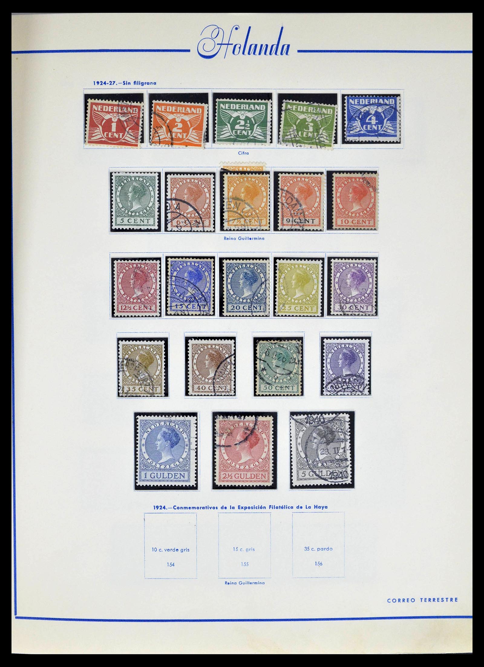 39234 0008 - Stamp collection 39234 Netherlands 1852-1975.