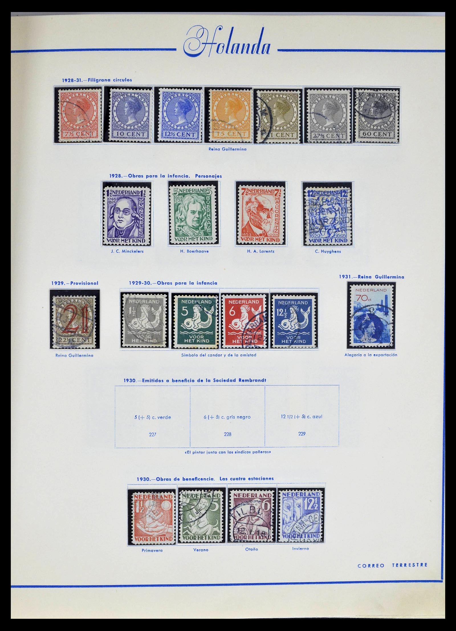 39234 0011 - Stamp collection 39234 Netherlands 1852-1975.