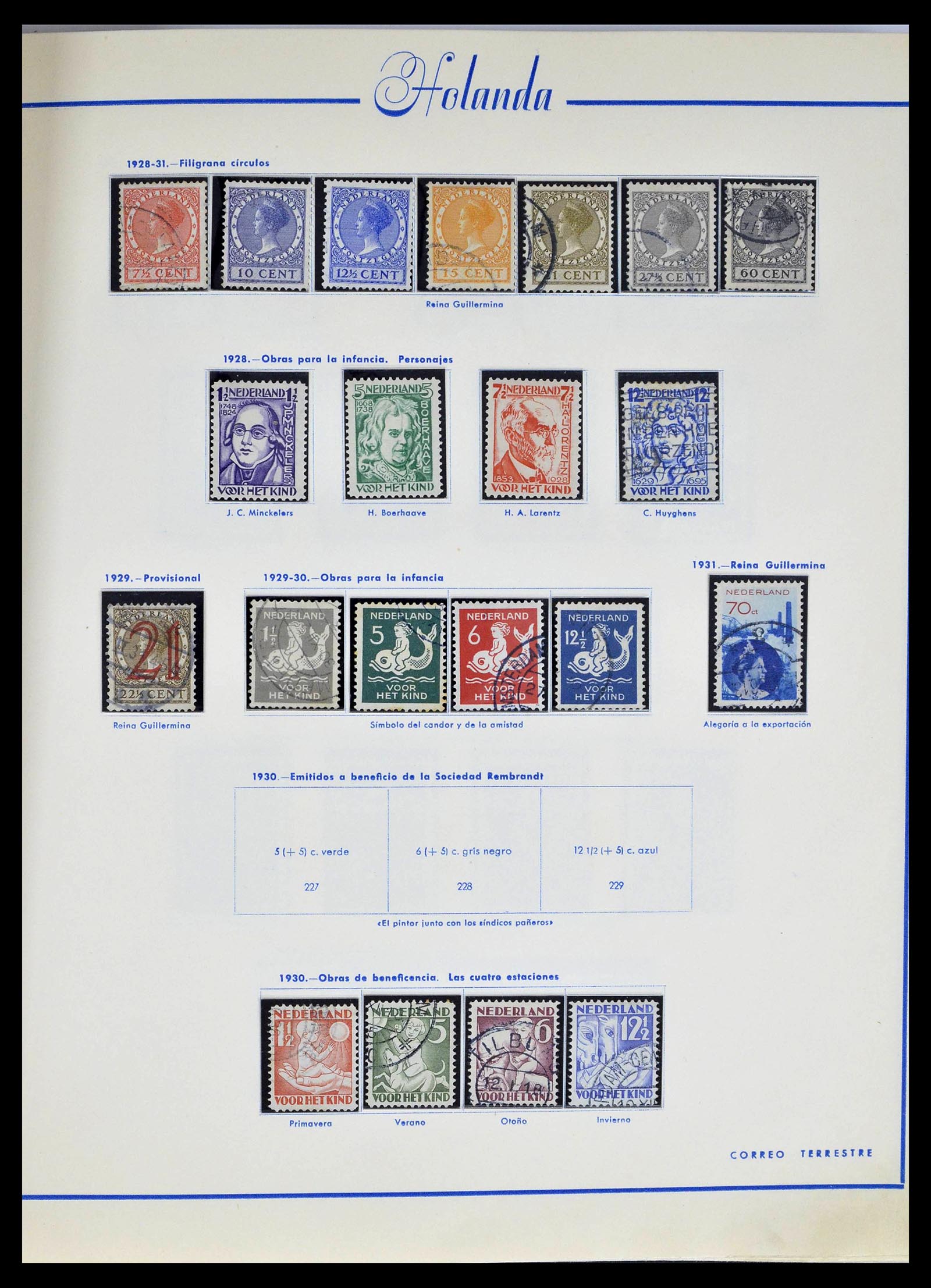 39234 0011 - Stamp collection 39234 Netherlands 1852-1975.