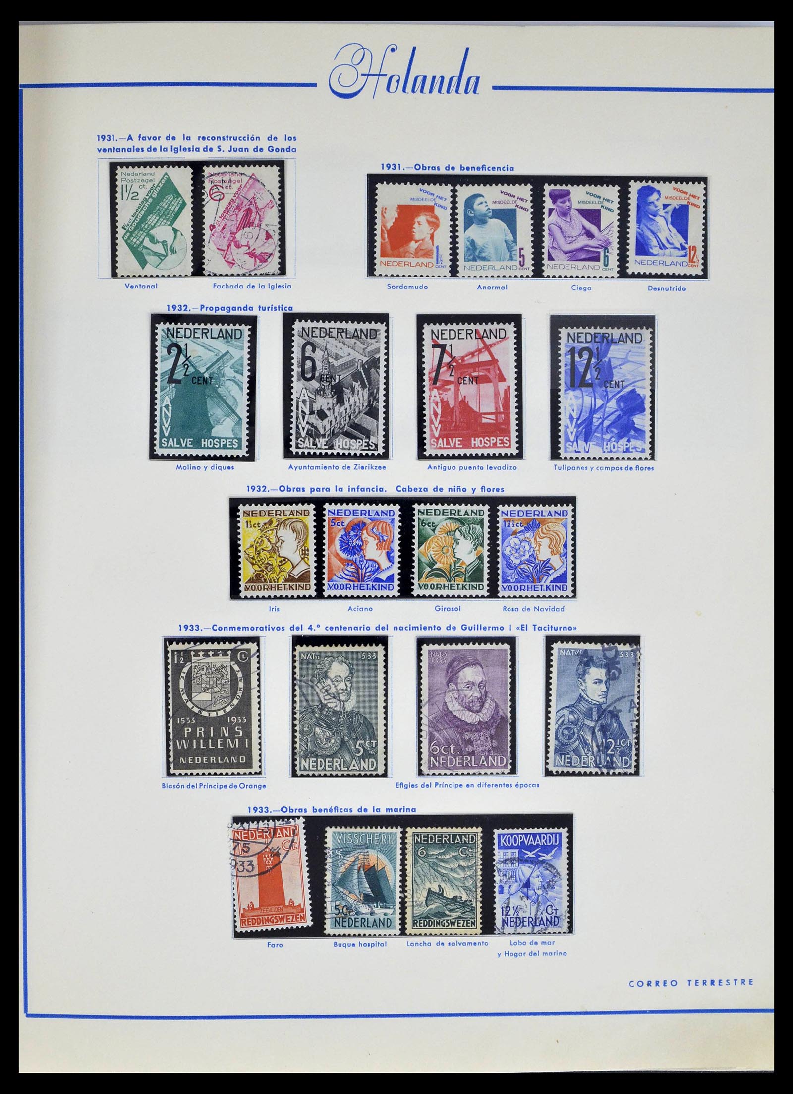 39234 0012 - Stamp collection 39234 Netherlands 1852-1975.