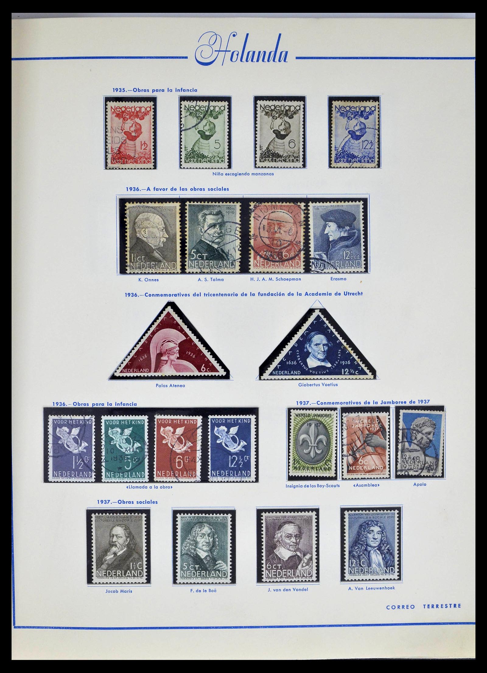 39234 0014 - Stamp collection 39234 Netherlands 1852-1975.