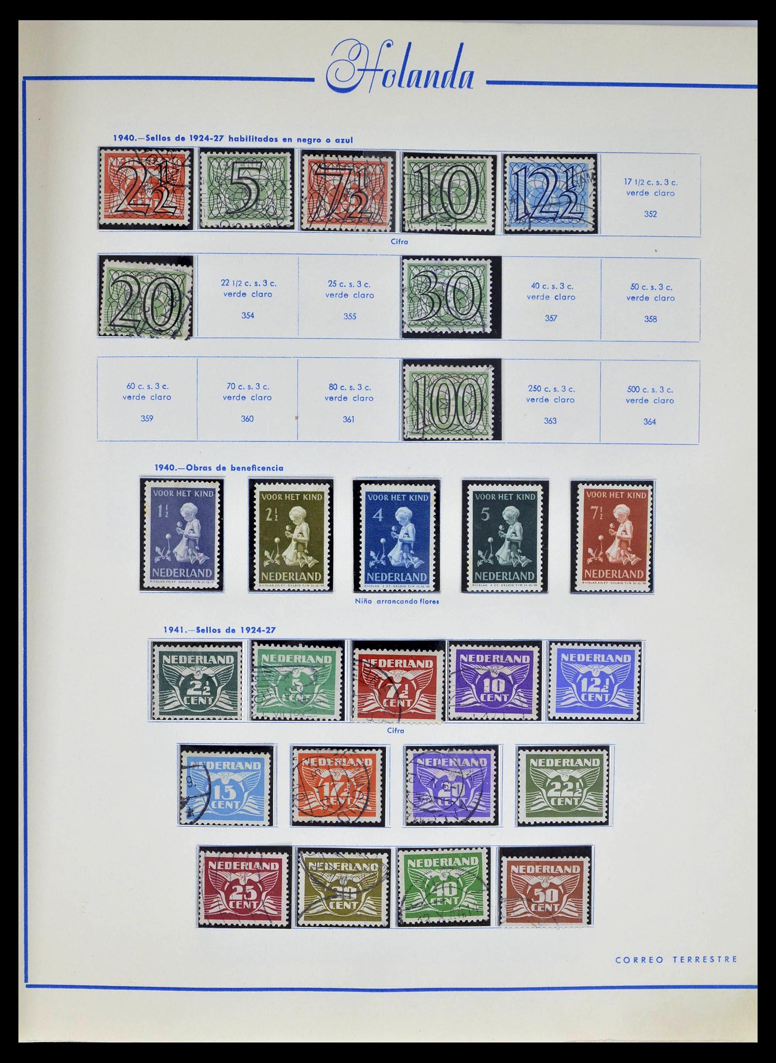 39234 0017 - Stamp collection 39234 Netherlands 1852-1975.