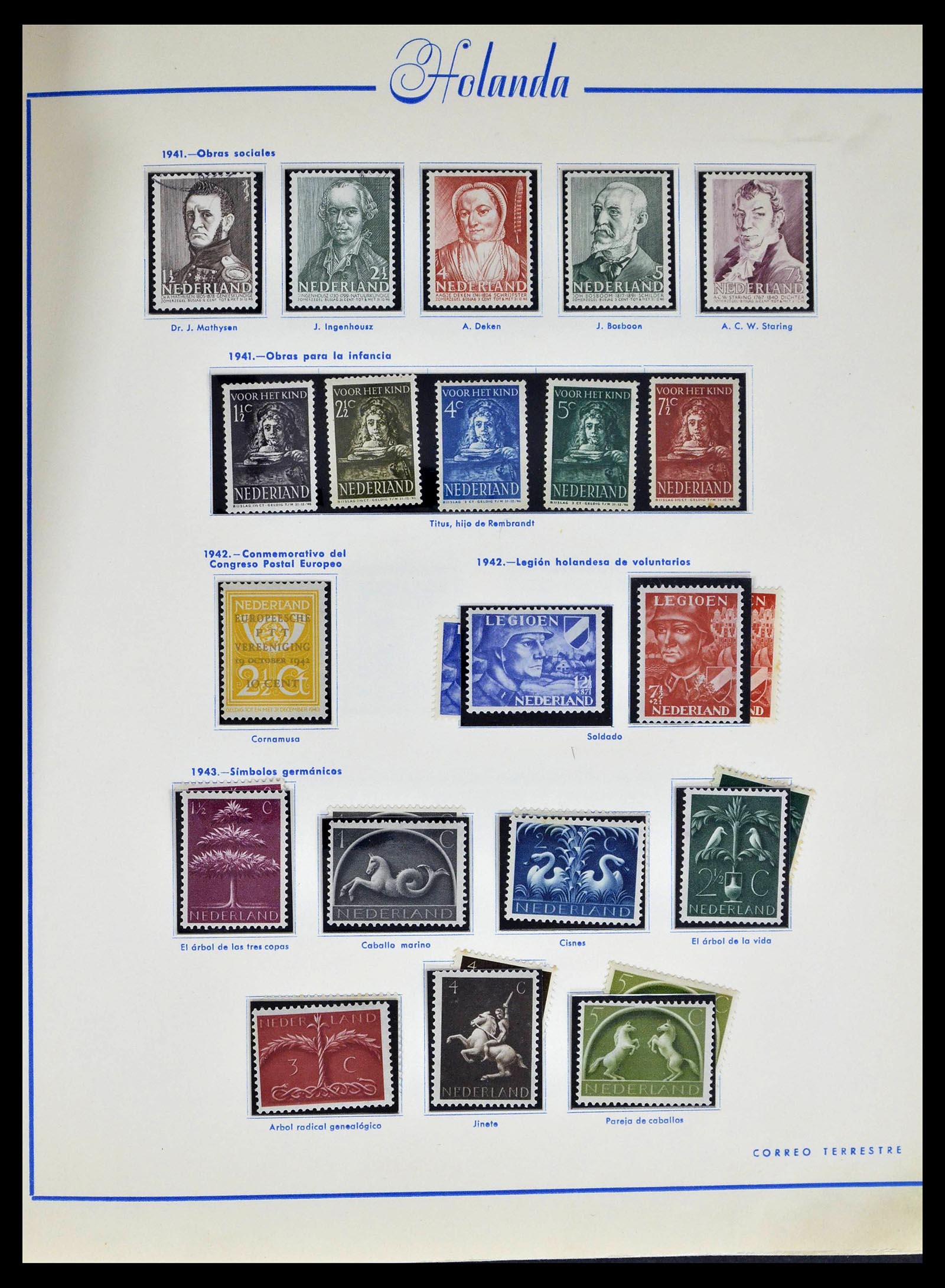 39234 0019 - Stamp collection 39234 Netherlands 1852-1975.