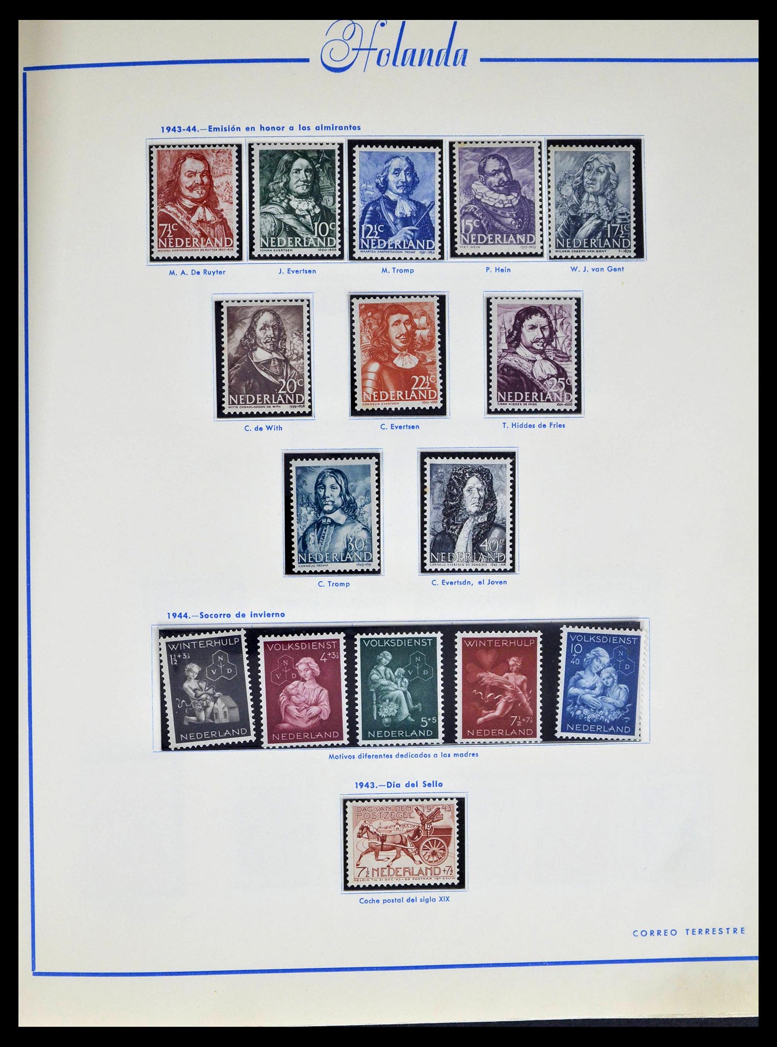 39234 0020 - Stamp collection 39234 Netherlands 1852-1975.