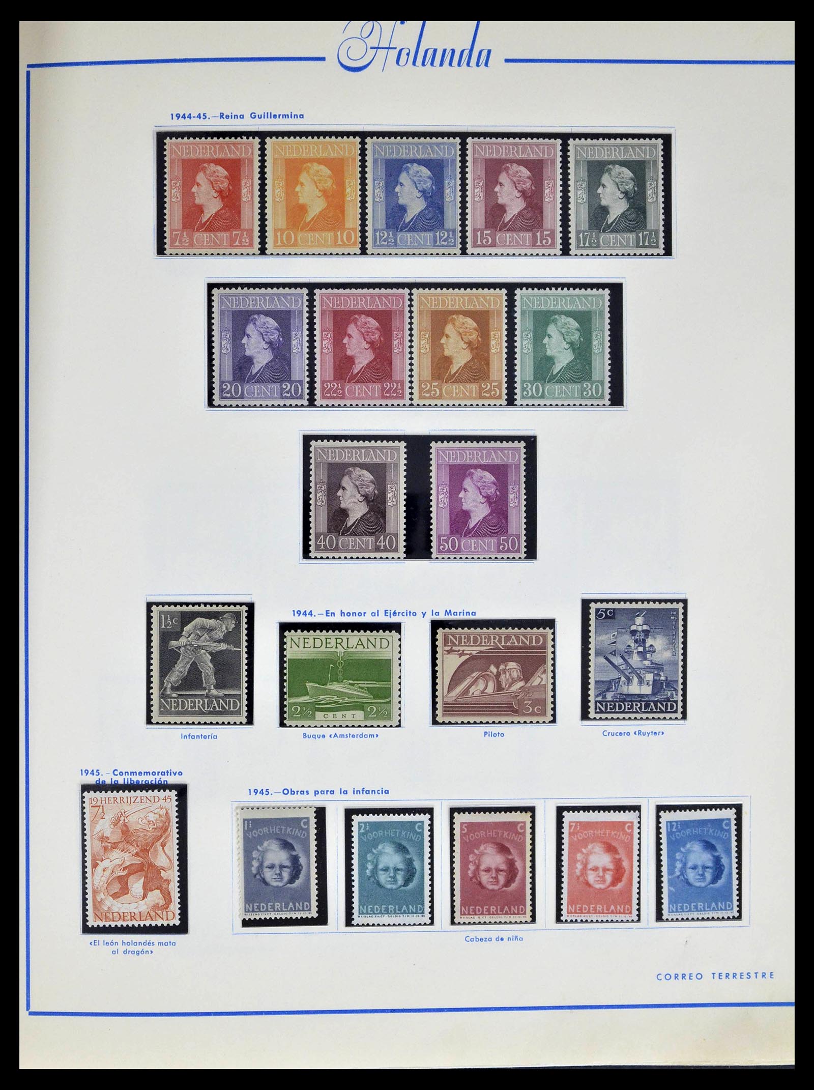 39234 0021 - Stamp collection 39234 Netherlands 1852-1975.