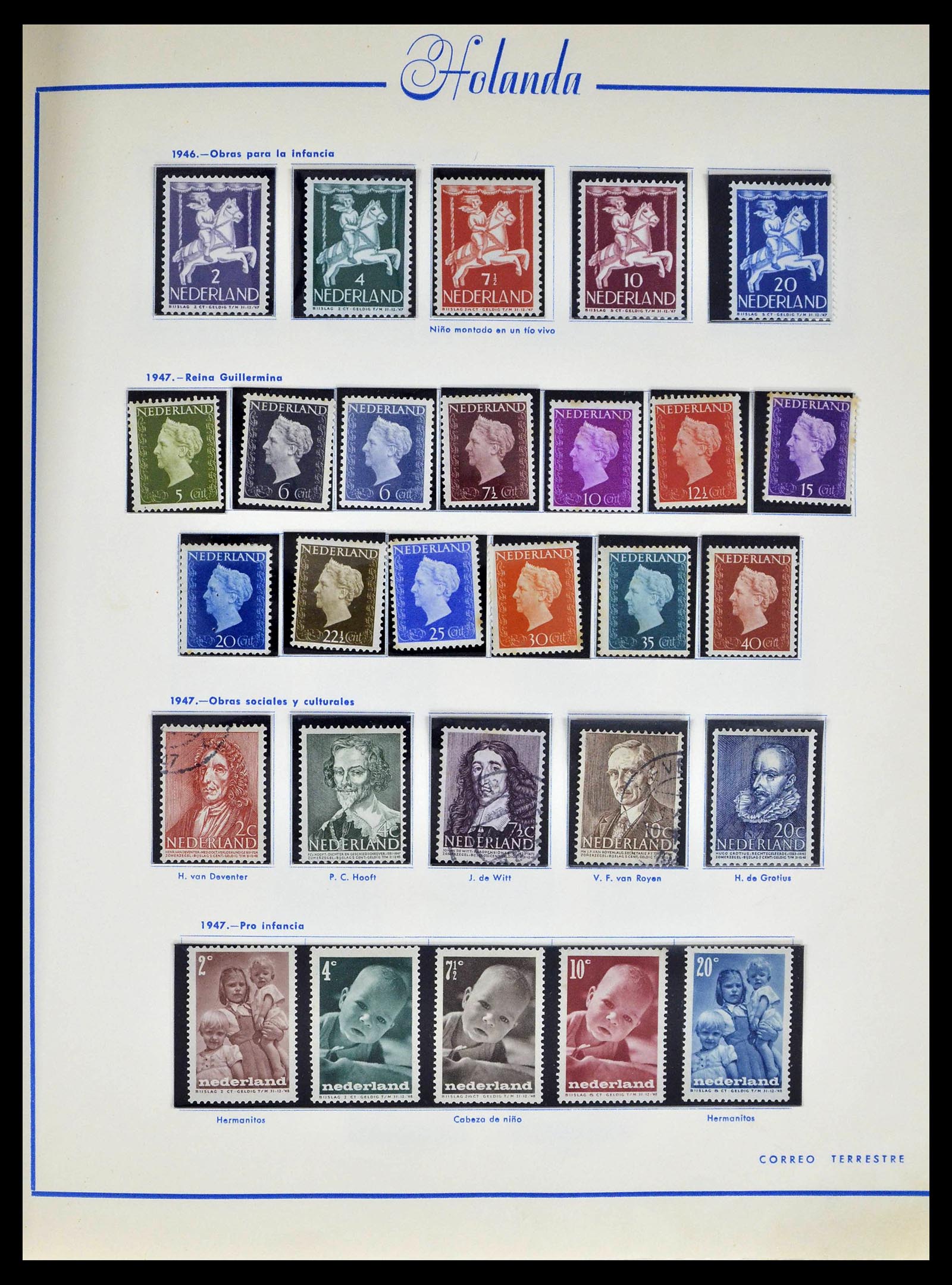 39234 0023 - Stamp collection 39234 Netherlands 1852-1975.