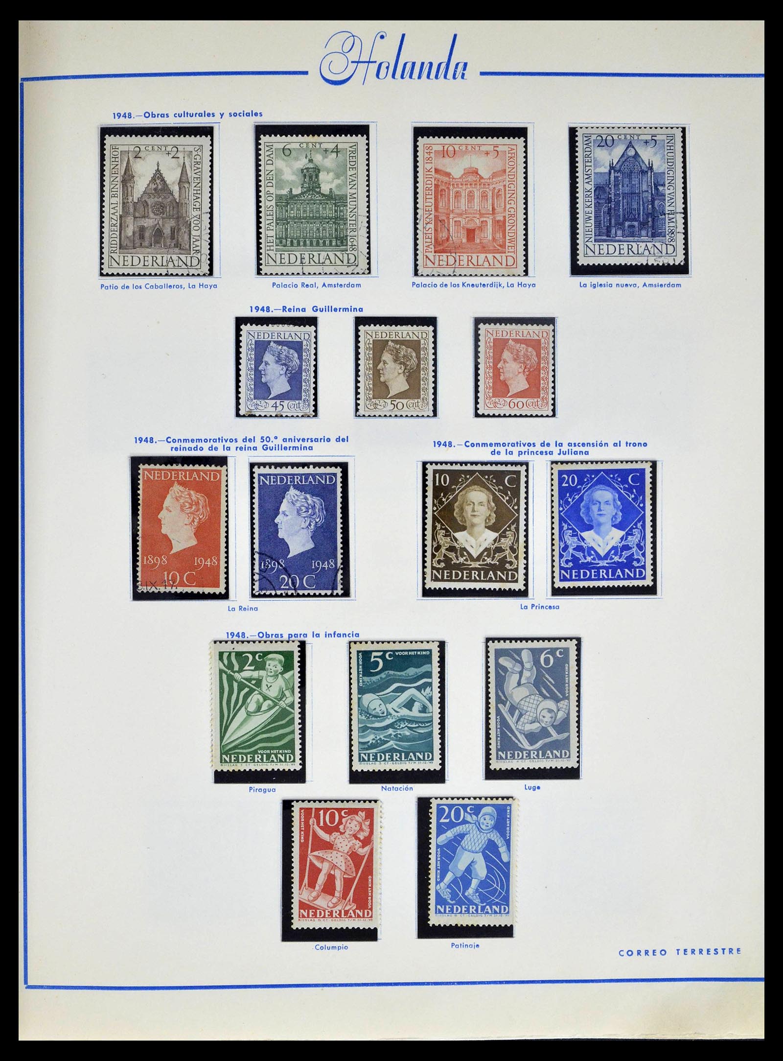 39234 0024 - Stamp collection 39234 Netherlands 1852-1975.