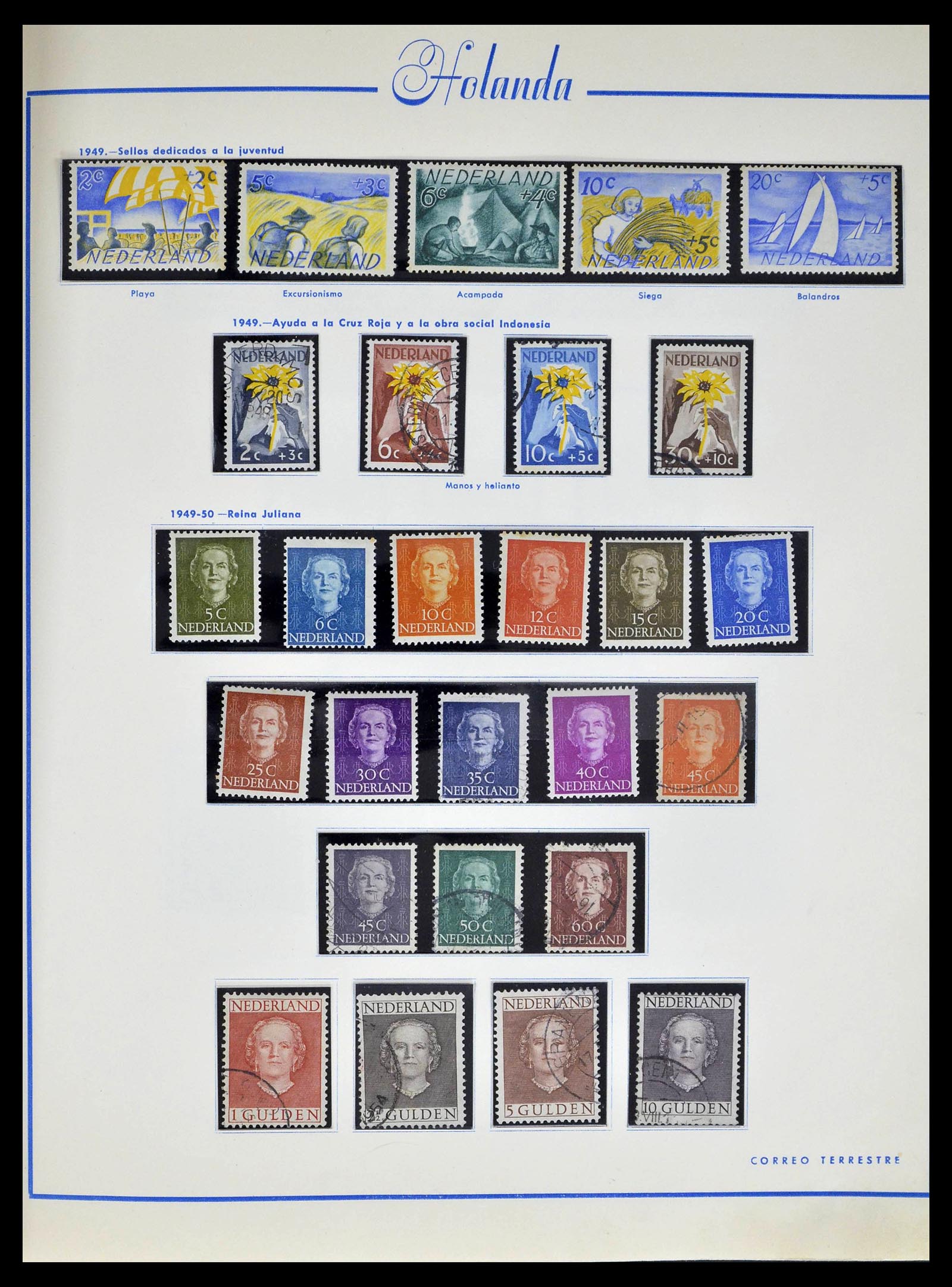 39234 0026 - Stamp collection 39234 Netherlands 1852-1975.