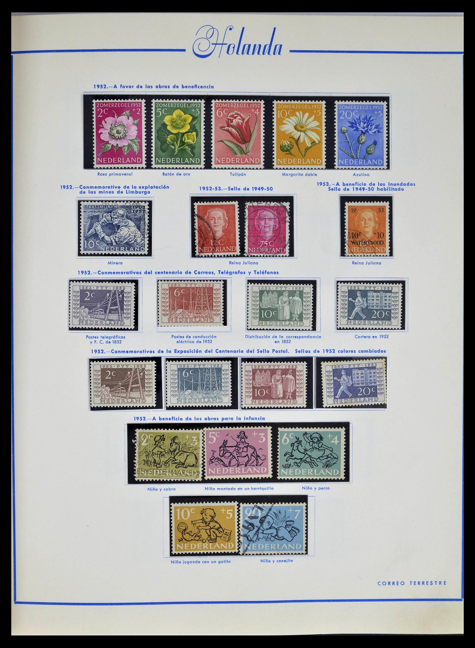 39234 0028 - Stamp collection 39234 Netherlands 1852-1975.