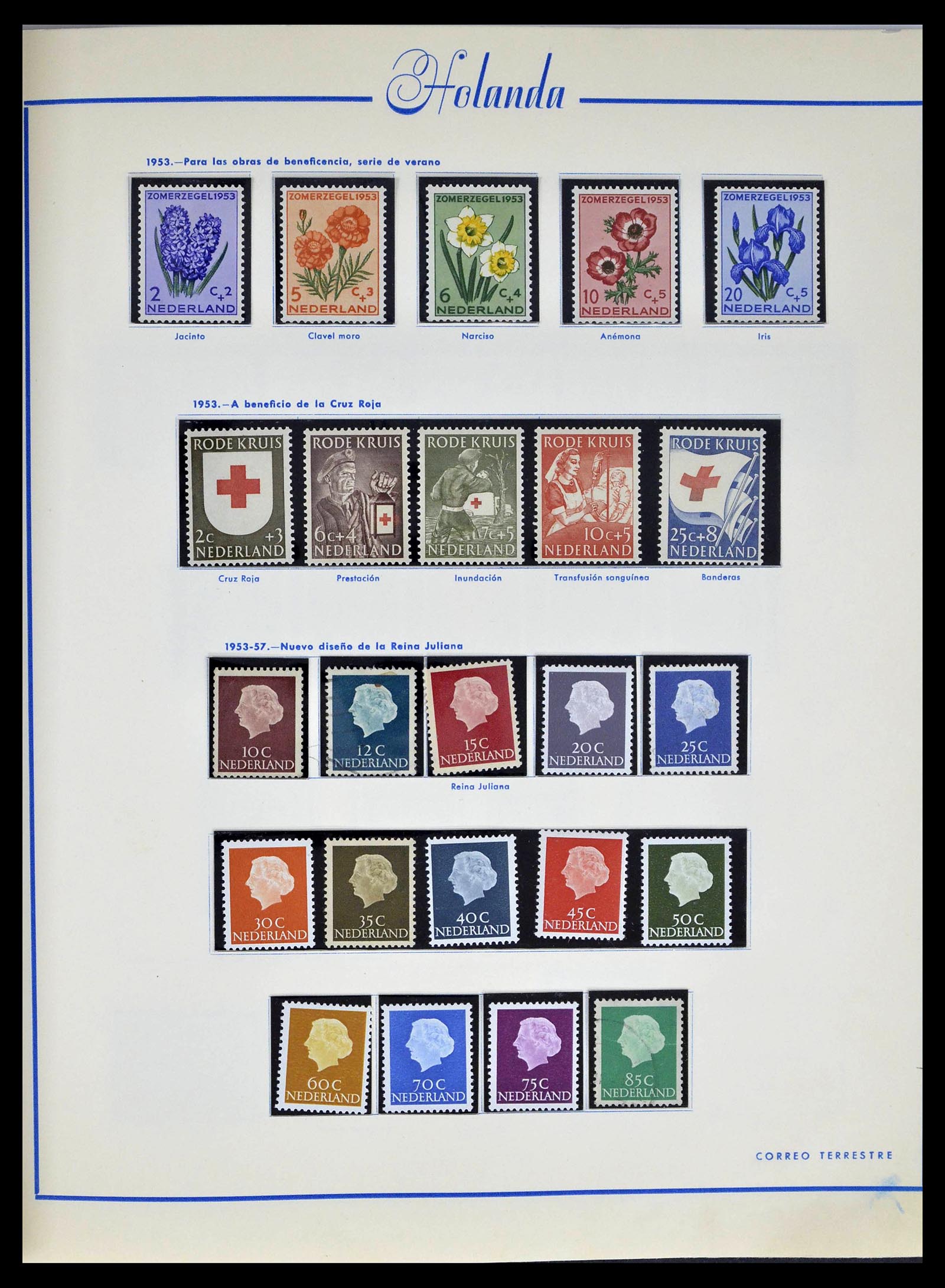39234 0029 - Stamp collection 39234 Netherlands 1852-1975.