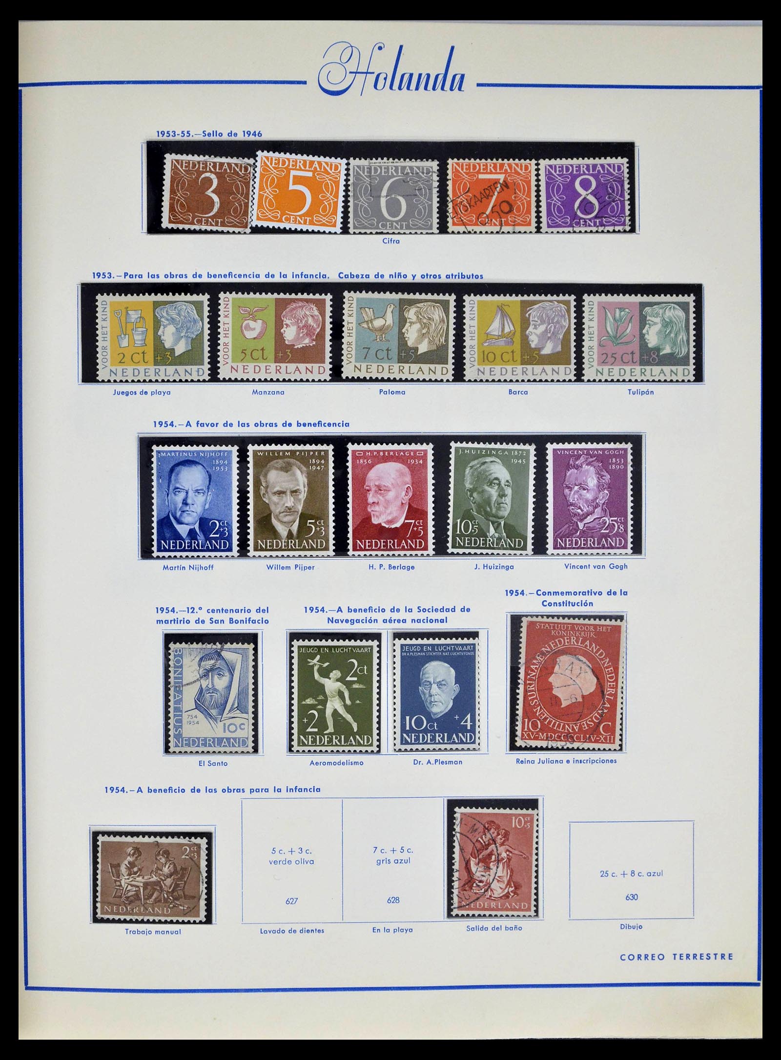 39234 0030 - Stamp collection 39234 Netherlands 1852-1975.