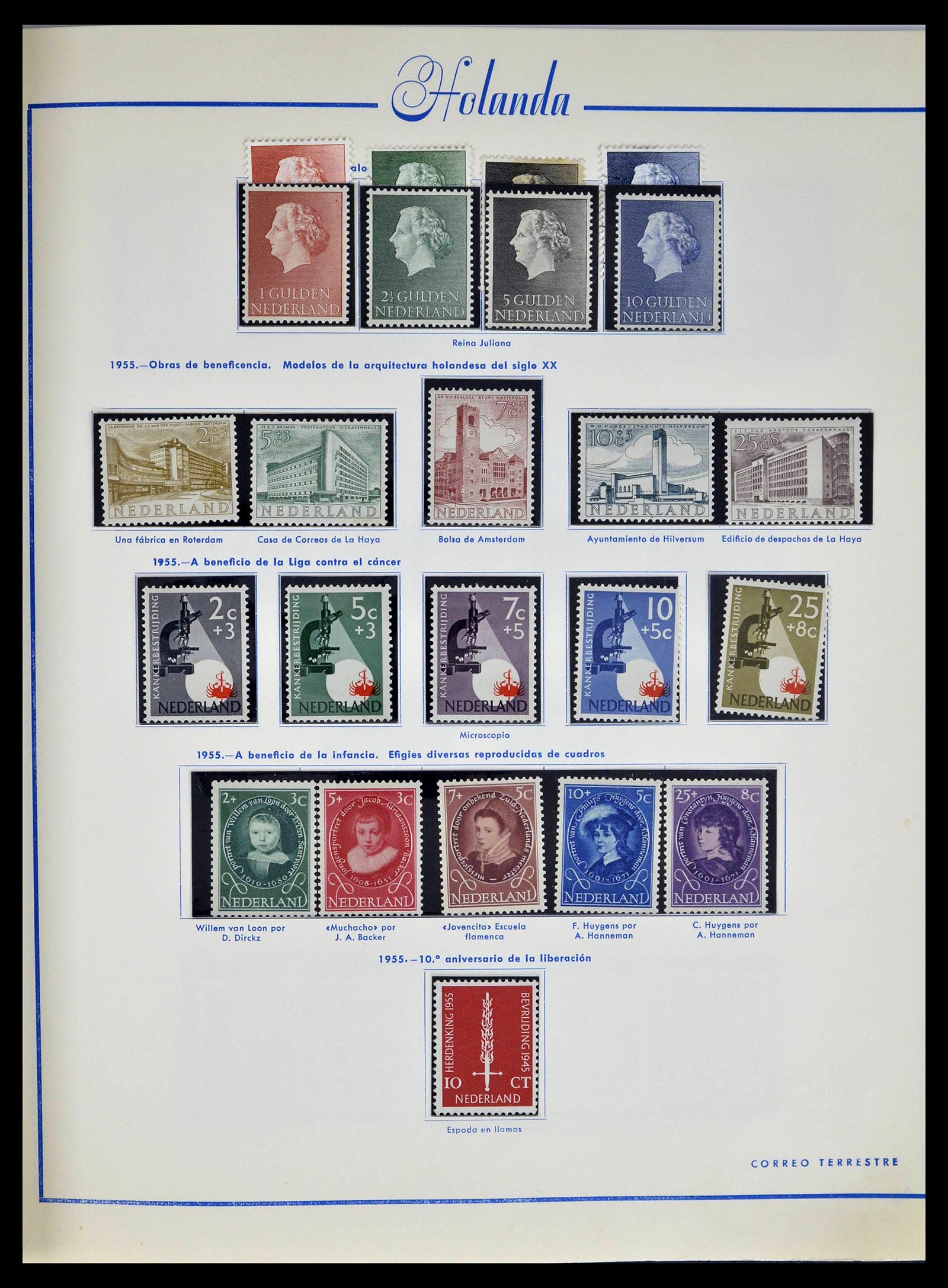 39234 0031 - Stamp collection 39234 Netherlands 1852-1975.