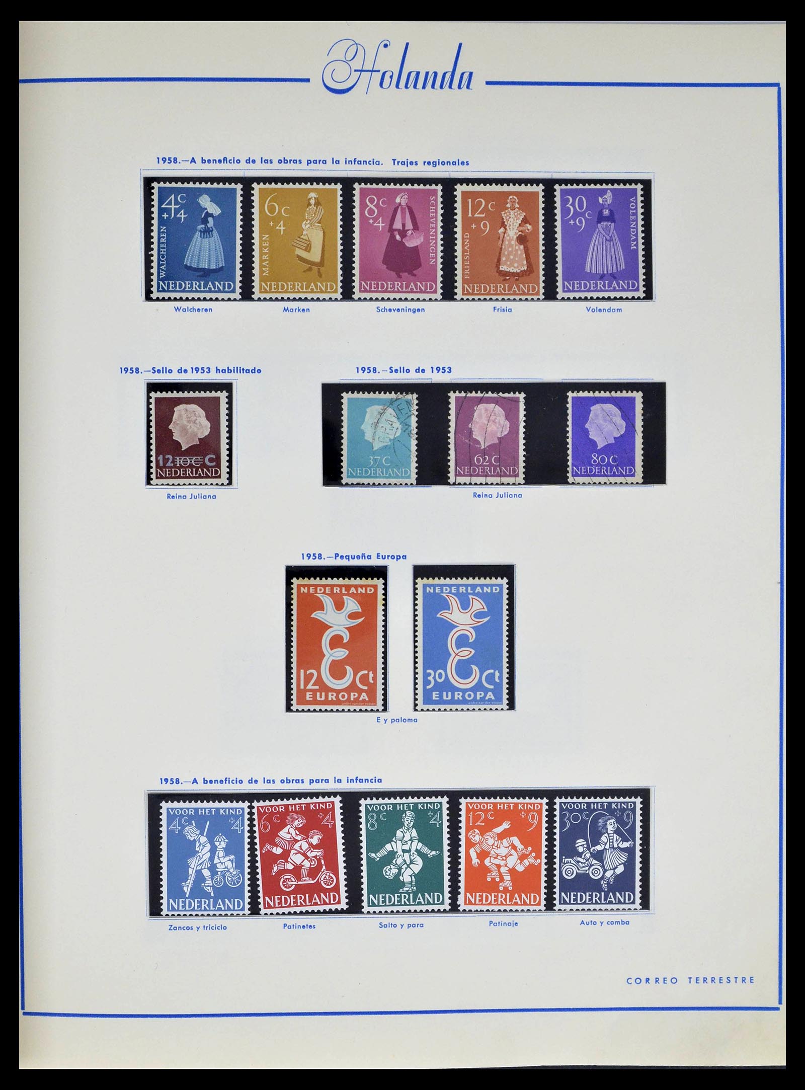 39234 0034 - Stamp collection 39234 Netherlands 1852-1975.