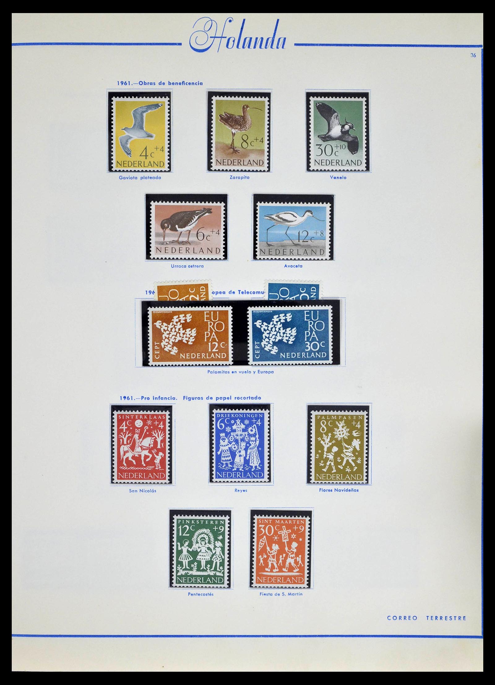 39234 0037 - Stamp collection 39234 Netherlands 1852-1975.