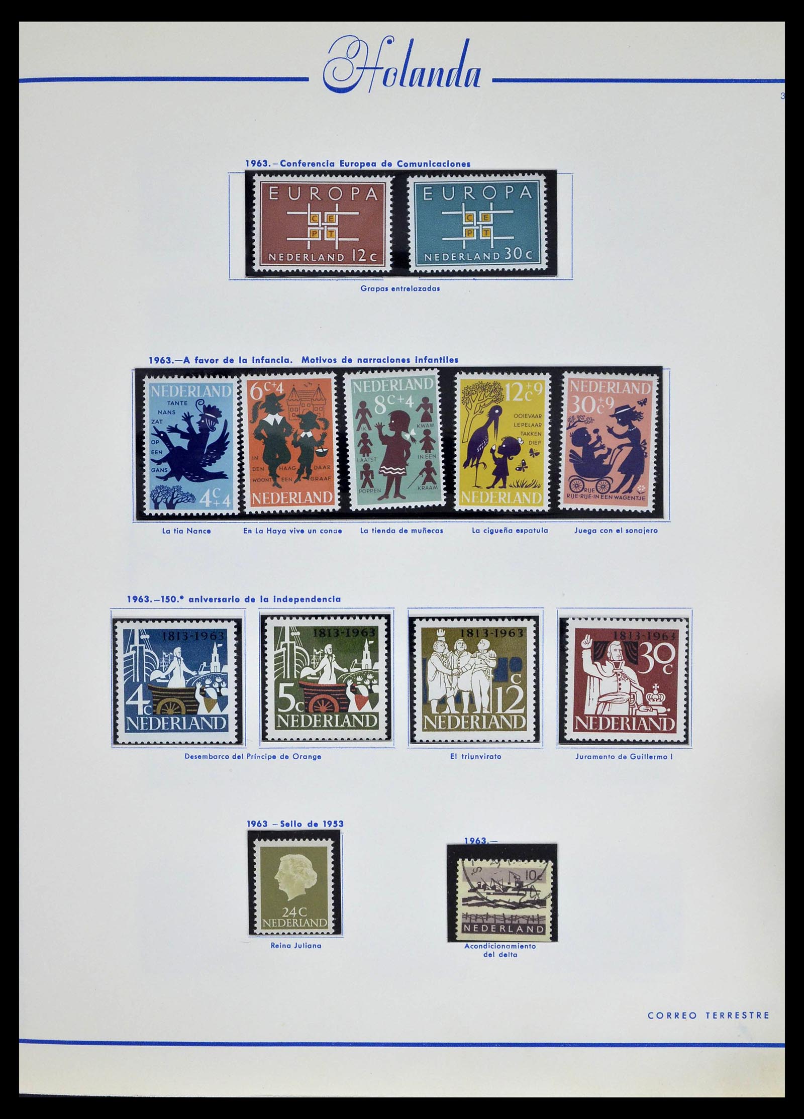 39234 0040 - Stamp collection 39234 Netherlands 1852-1975.