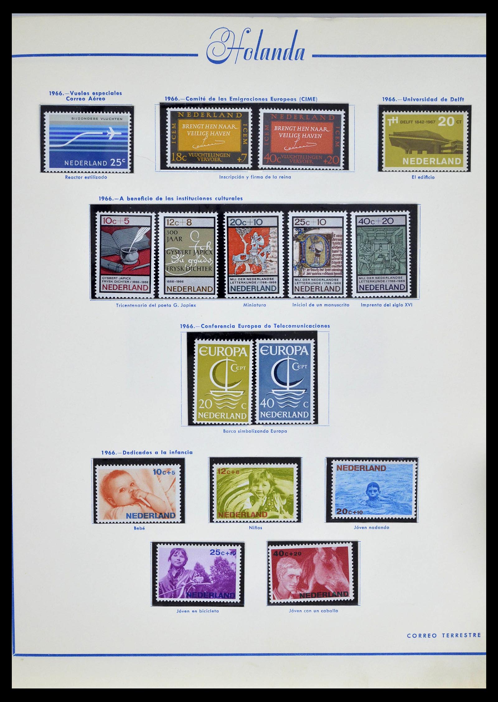 39234 0046 - Stamp collection 39234 Netherlands 1852-1975.
