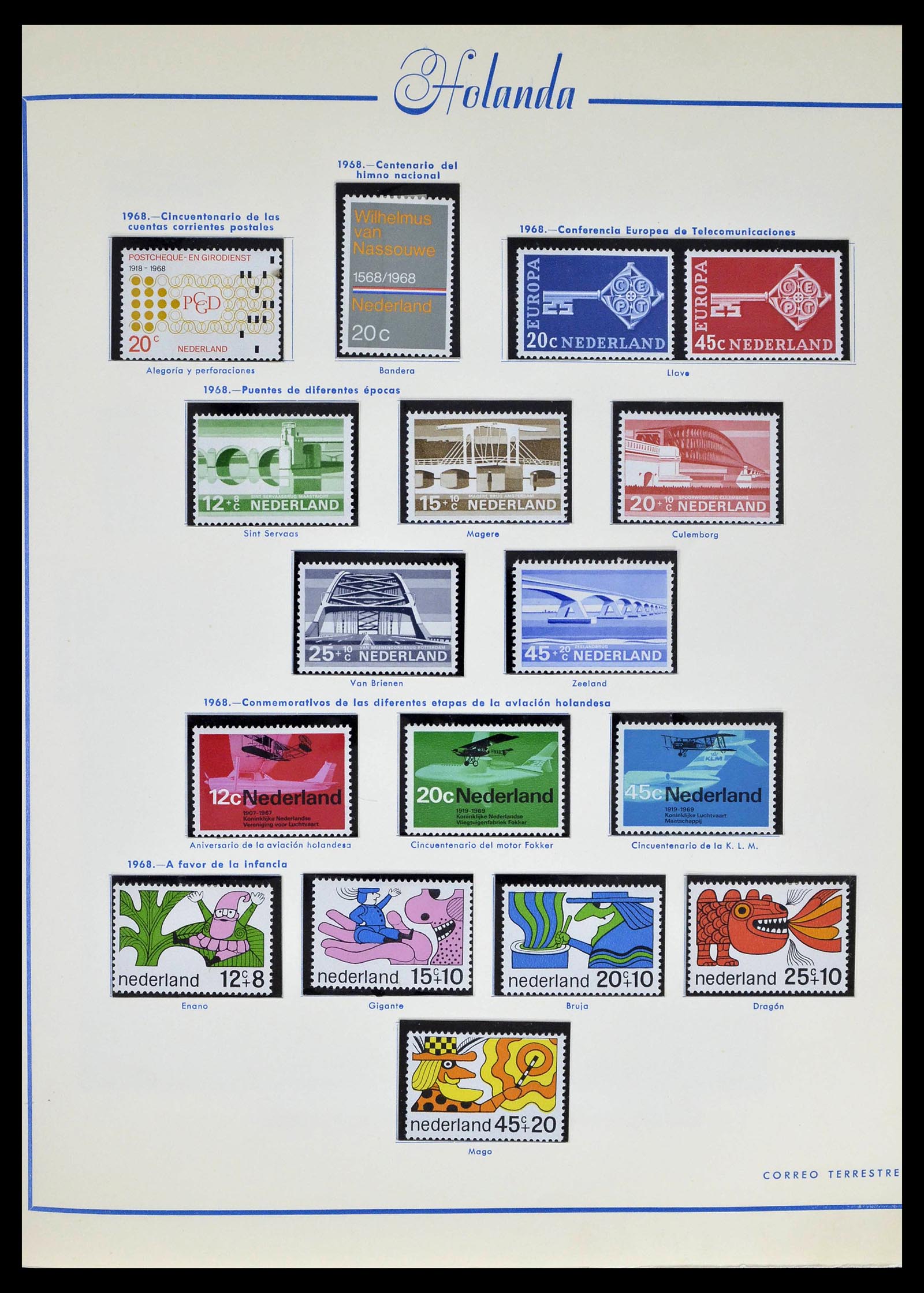 39234 0051 - Stamp collection 39234 Netherlands 1852-1975.