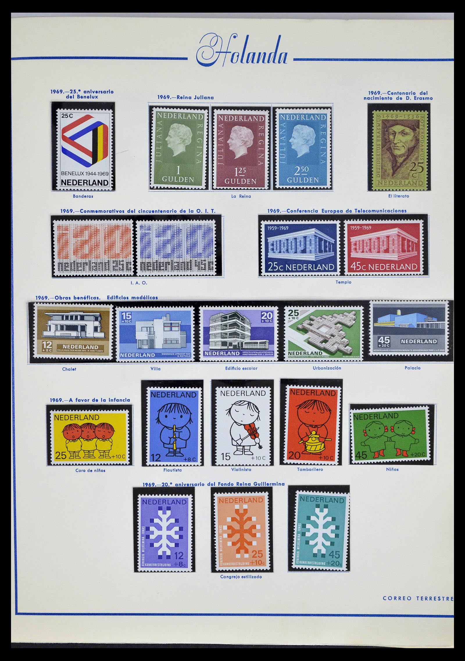 39234 0053 - Stamp collection 39234 Netherlands 1852-1975.