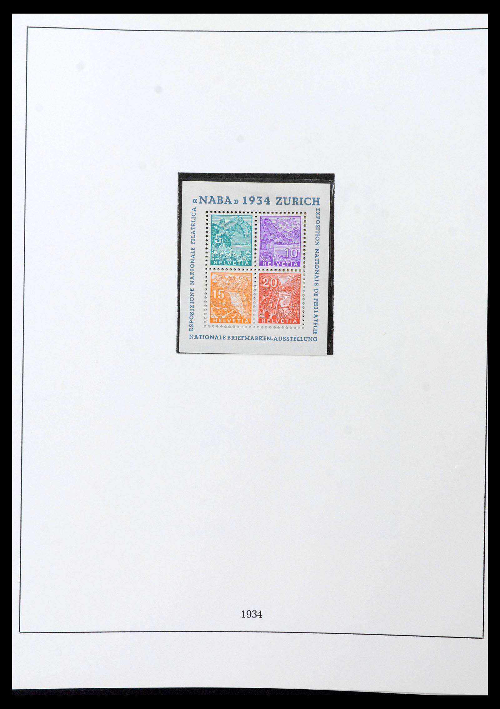 39235 0025 - Stamp collection 39235 Switzerland 1843-1960.