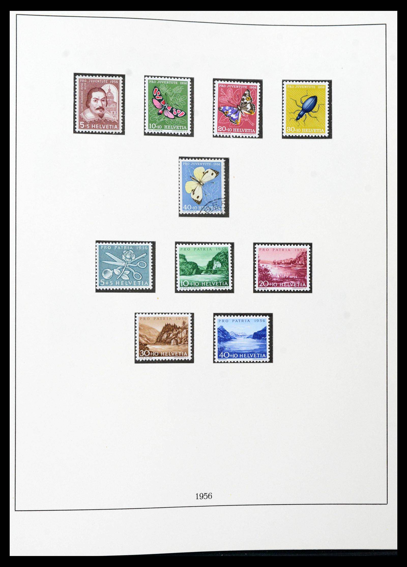 39235 0055 - Stamp collection 39235 Switzerland 1843-1960.