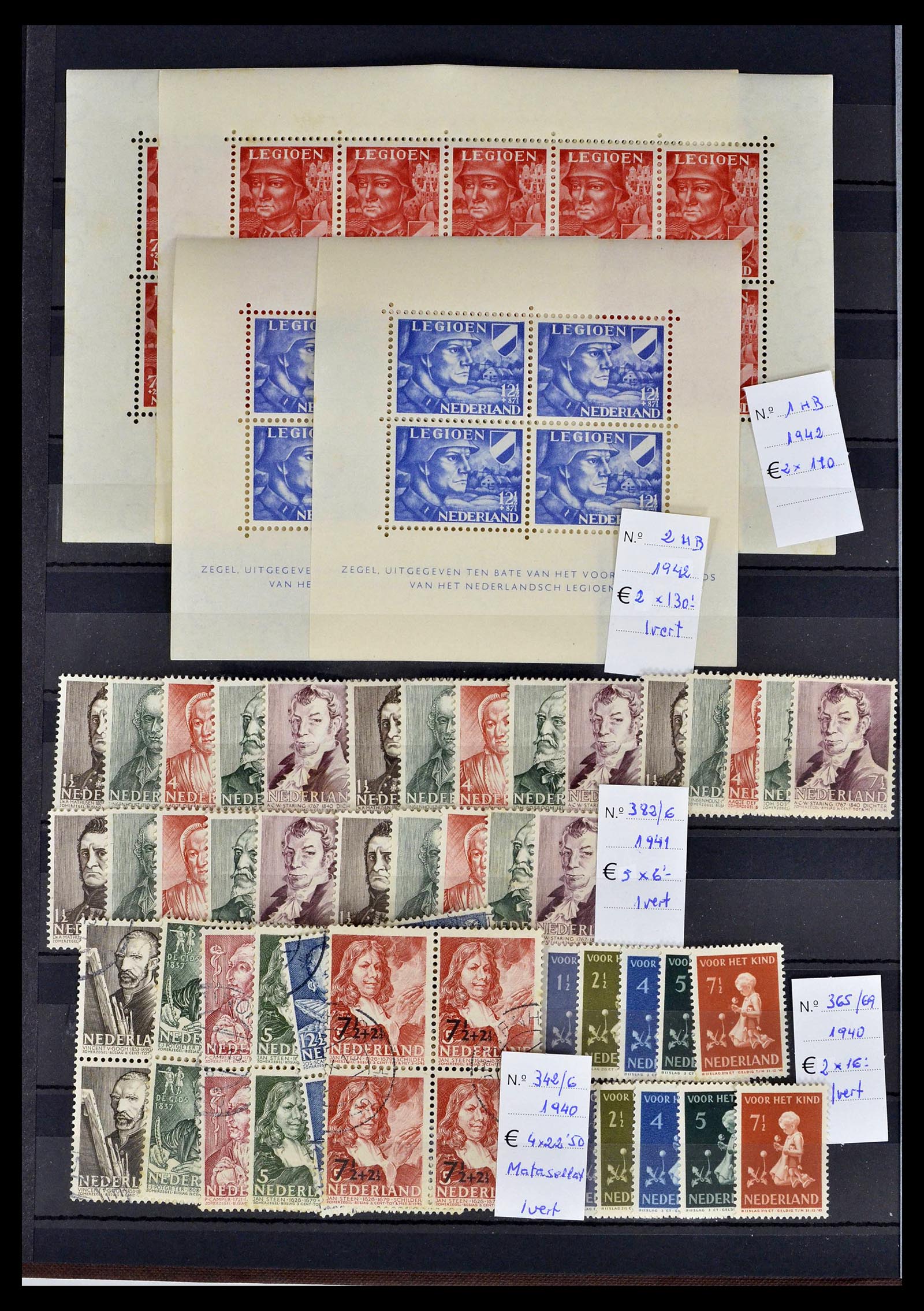 39236 0002 - Postzegelverzameling 39236 Europese landen jaren 40-60.