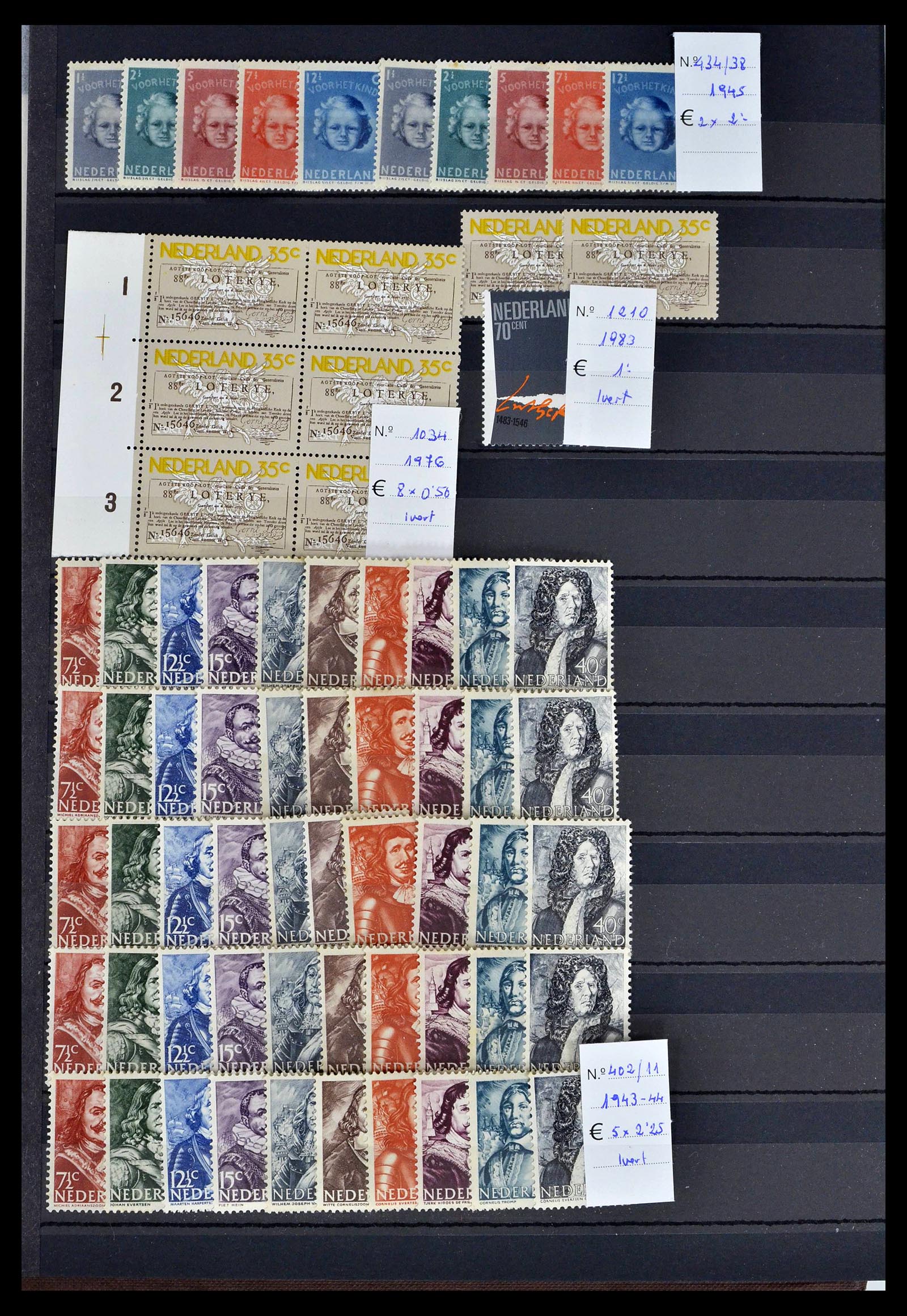 39236 0004 - Postzegelverzameling 39236 Europese landen jaren 40-60.