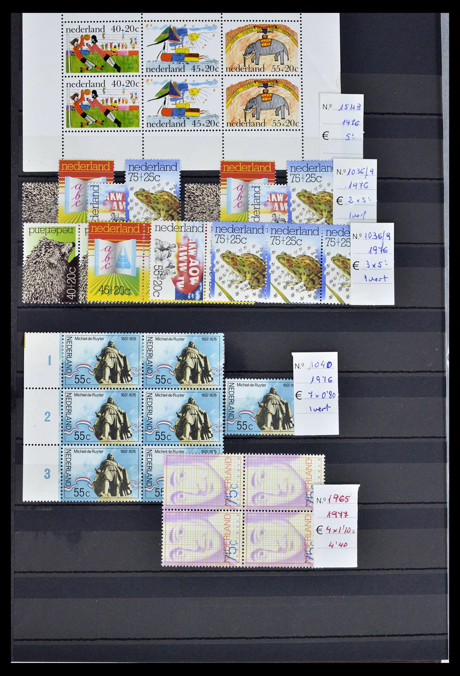 39236 0006 - Postzegelverzameling 39236 Europese landen jaren 40-60.