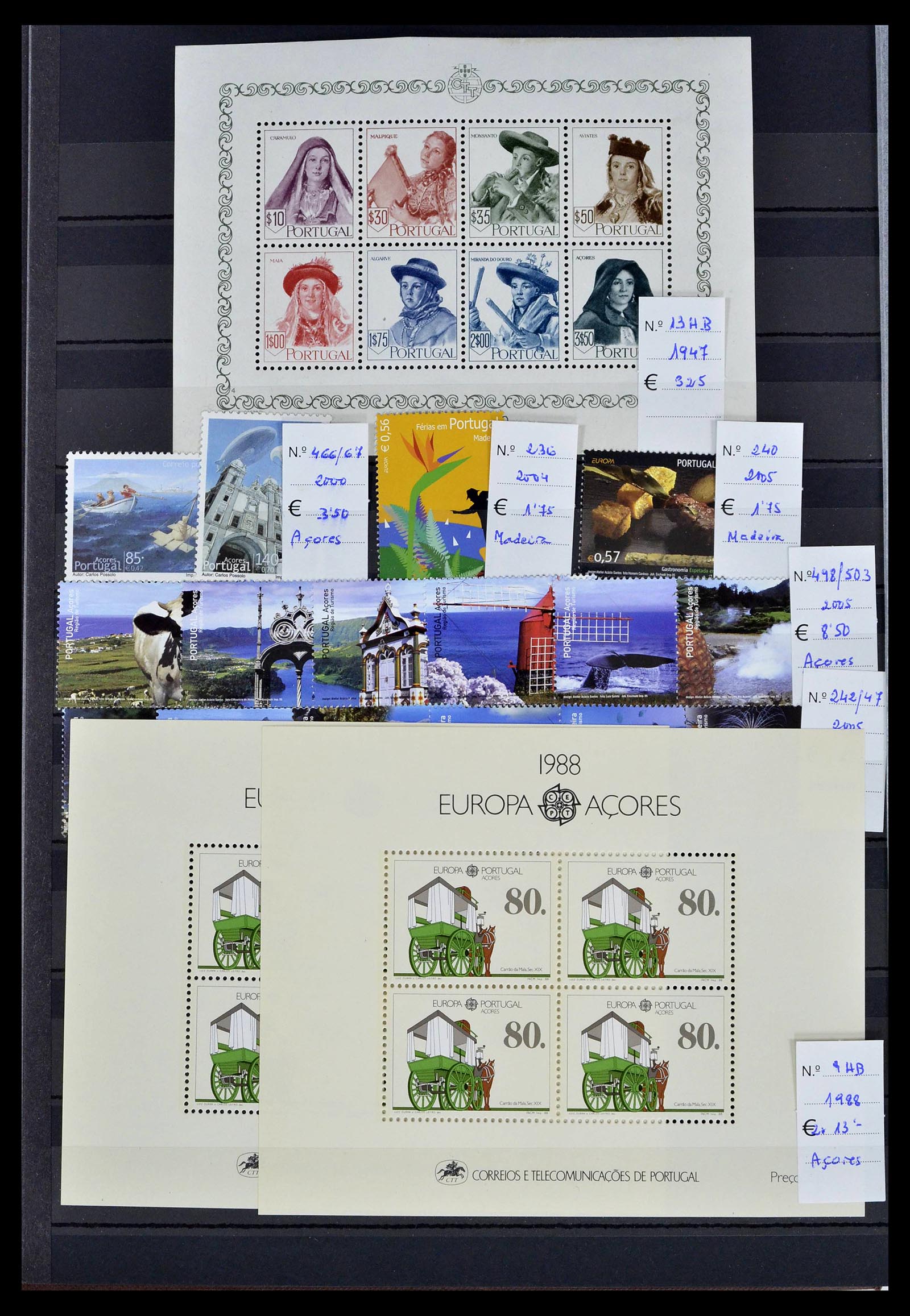 39236 0013 - Postzegelverzameling 39236 Europese landen jaren 40-60.