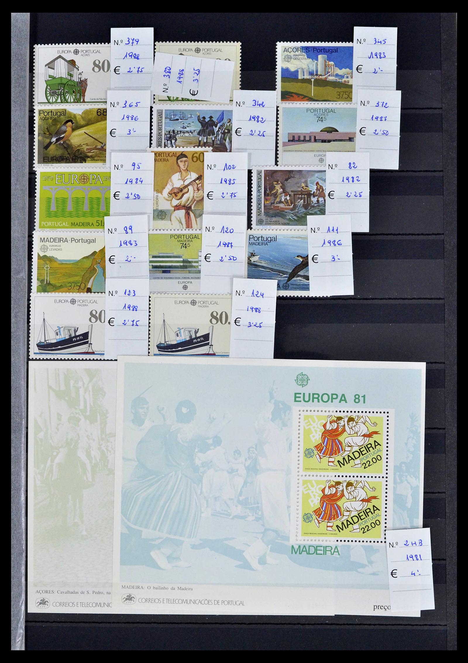 39236 0014 - Stamp collection 39236 European countries 40s-60s.
