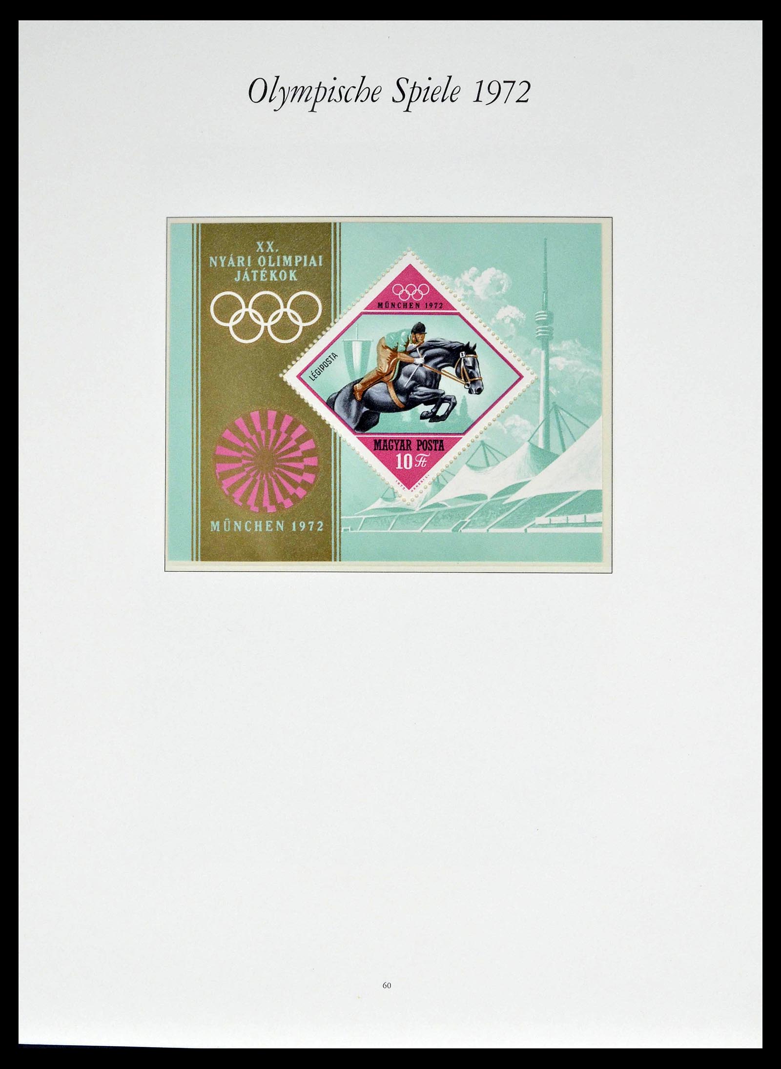 39237 0005 - Postzegelverzameling 39237 Olympische Spelen 1972.