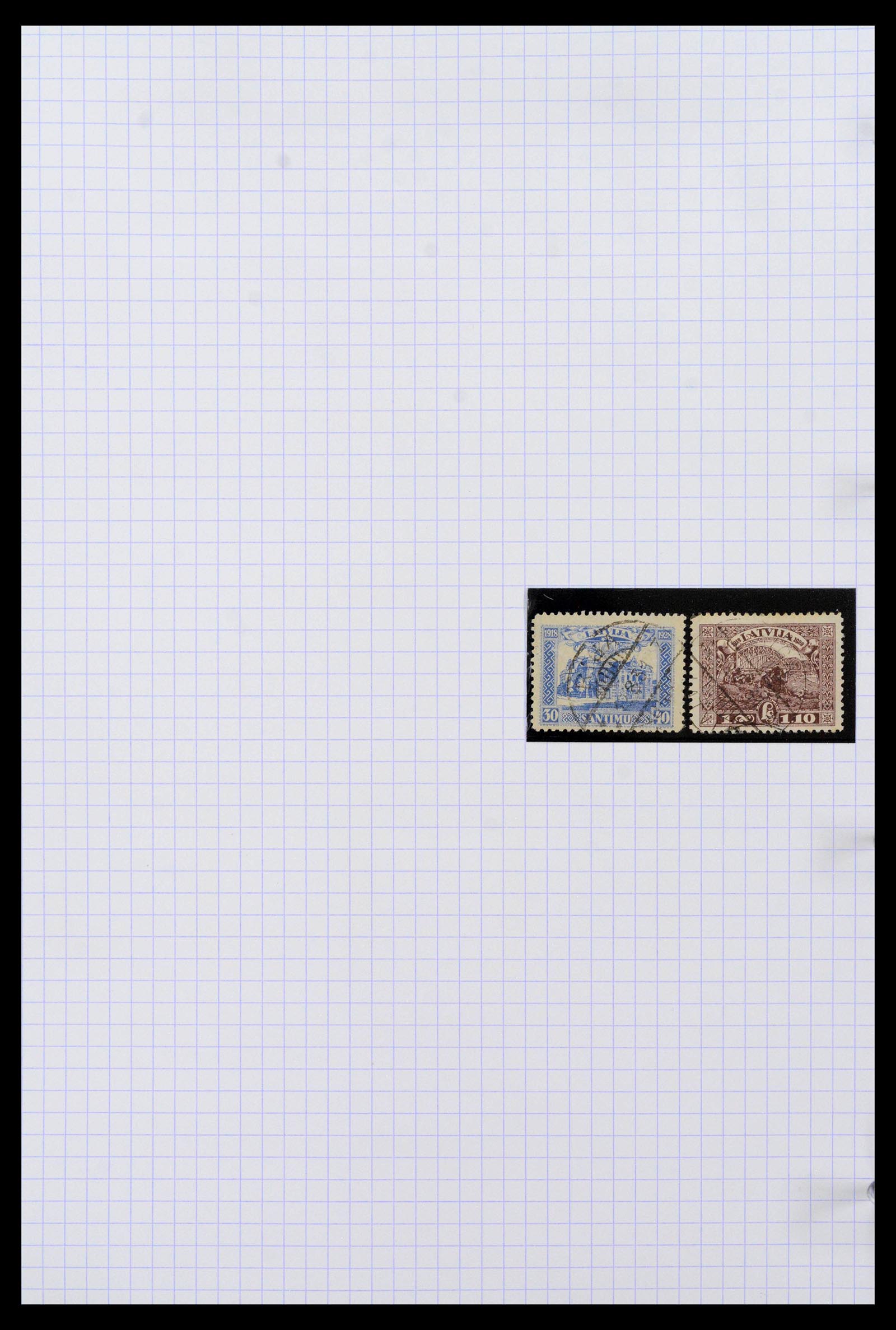 39238 0013 - Stamp collection 39238 Latvia 1919-2008.