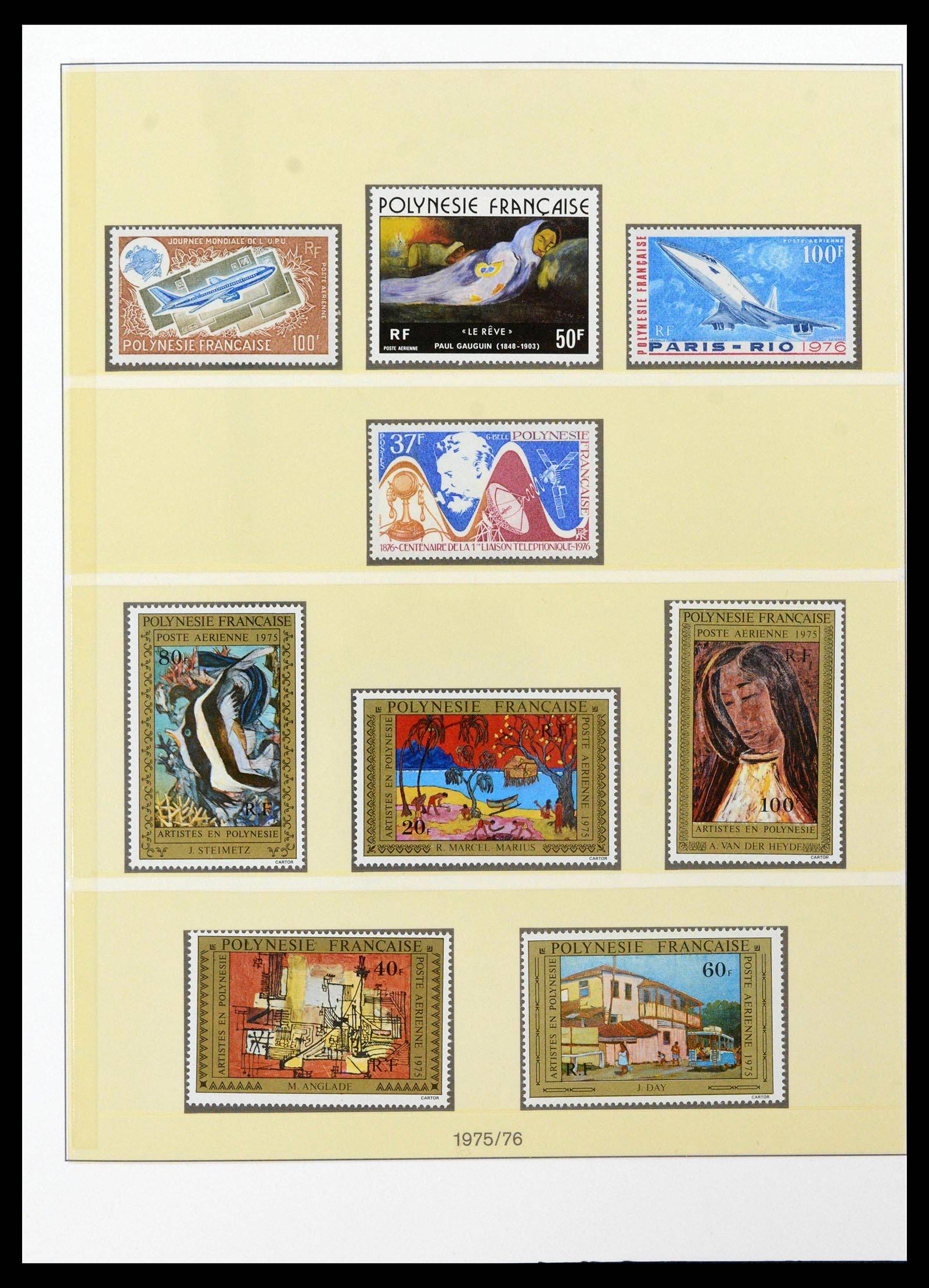 39240 0021 - Postzegelverzameling 39240 Polynesië 1958-1987.