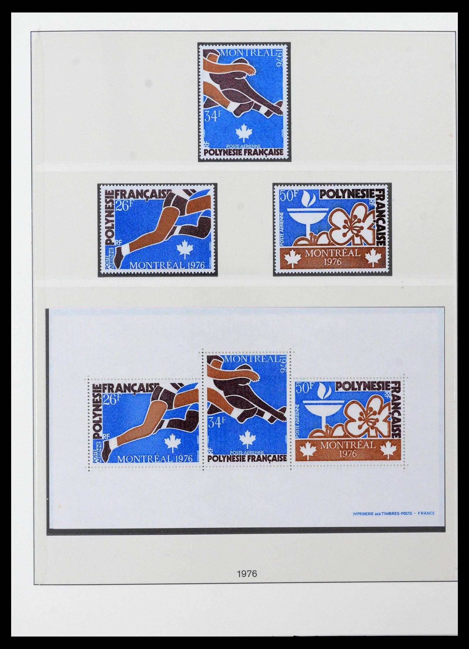 39240 0022 - Postzegelverzameling 39240 Polynesië 1958-1987.