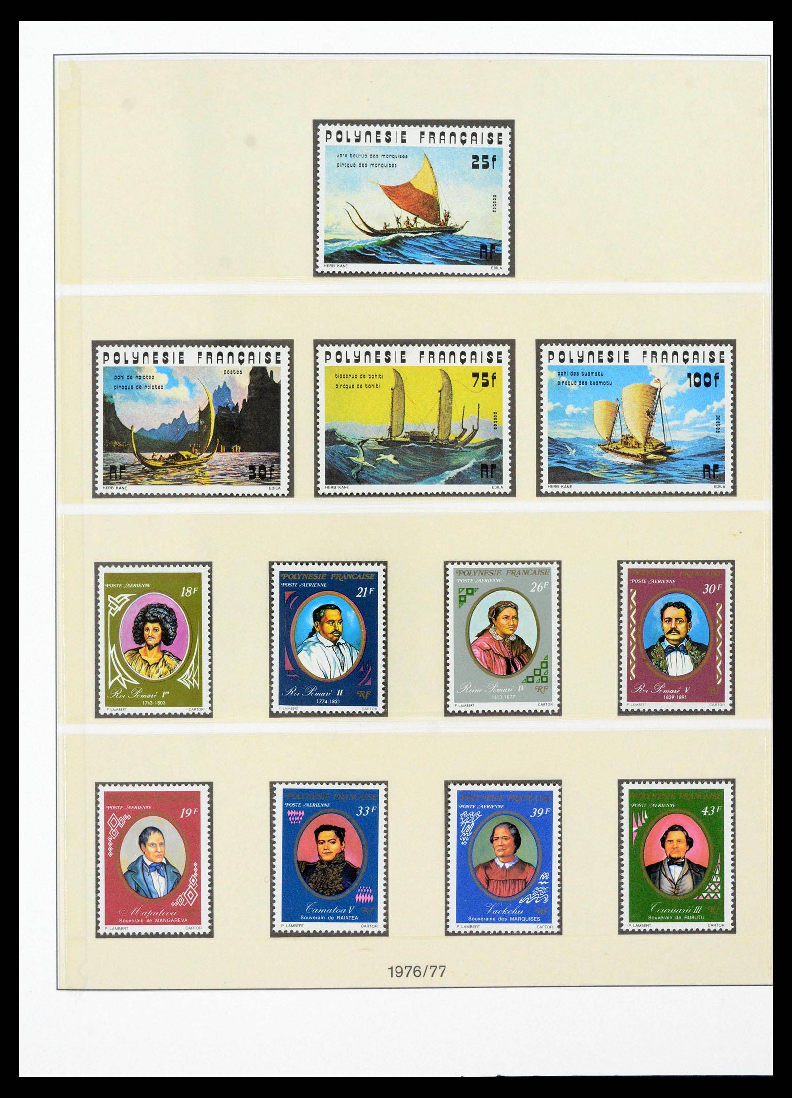 39240 0023 - Postzegelverzameling 39240 Polynesië 1958-1987.