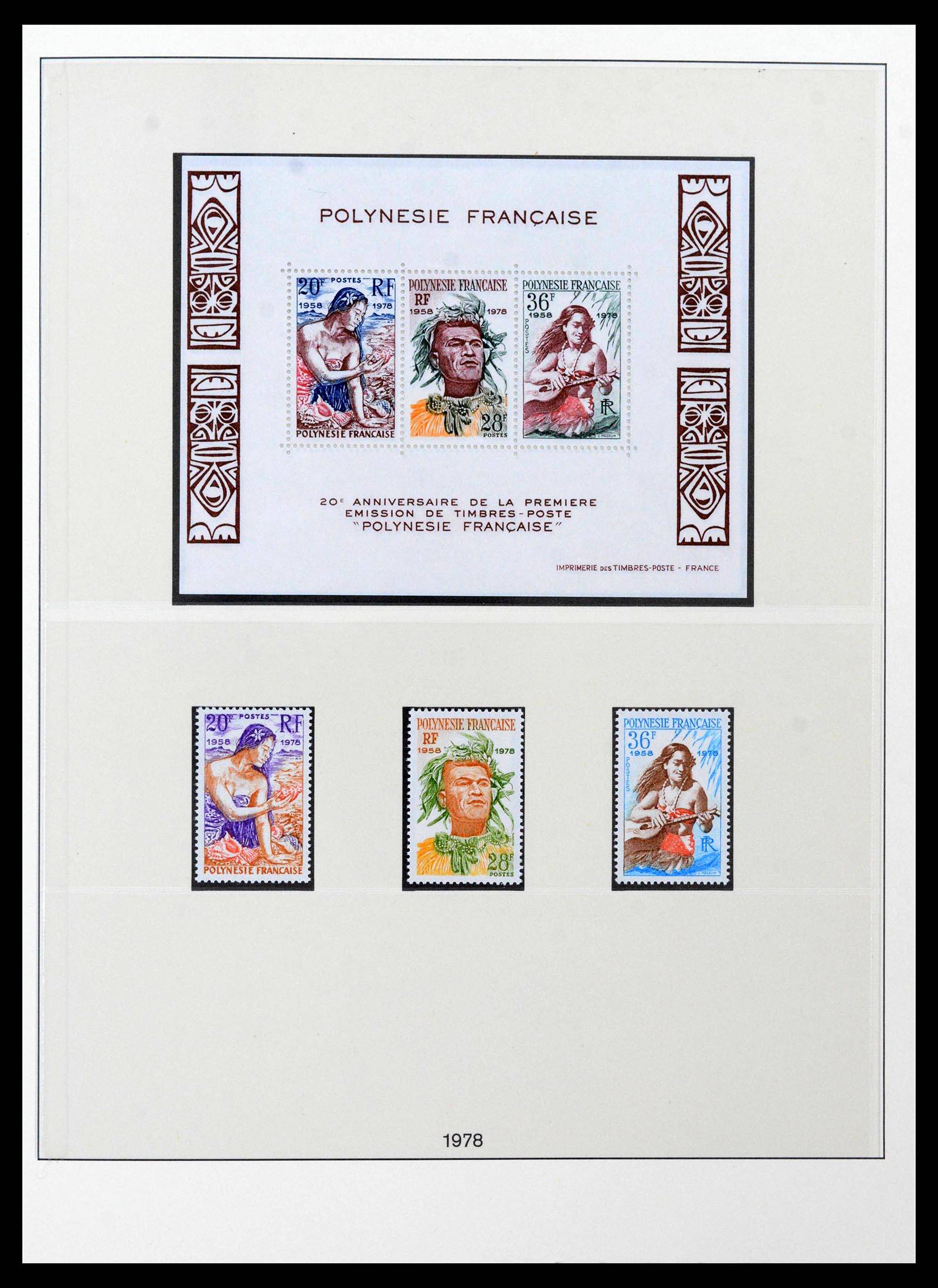 39240 0027 - Postzegelverzameling 39240 Polynesië 1958-1987.