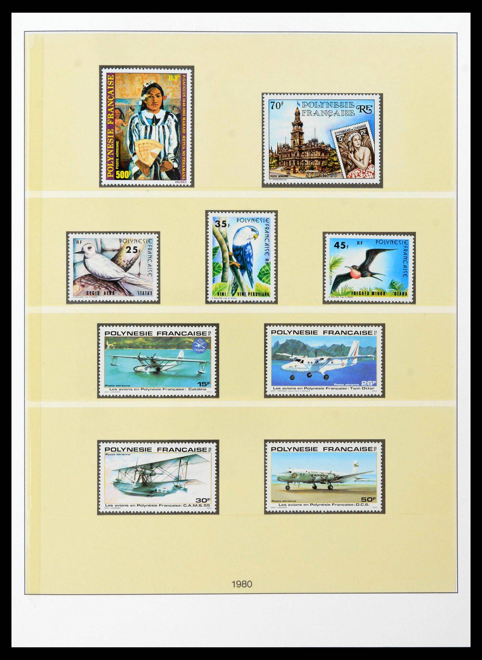 39240 0033 - Postzegelverzameling 39240 Polynesië 1958-1987.