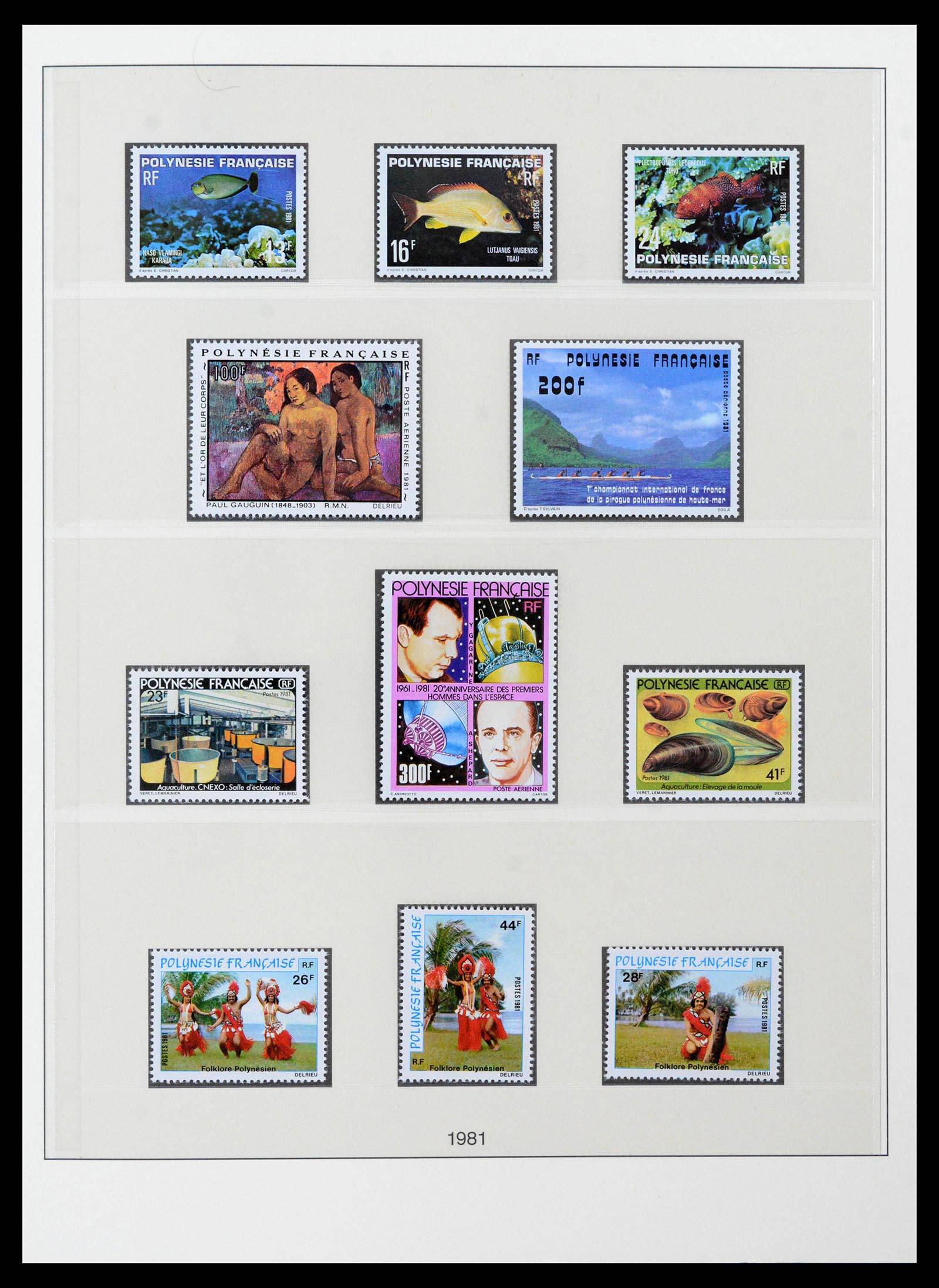 39240 0035 - Postzegelverzameling 39240 Polynesië 1958-1987.