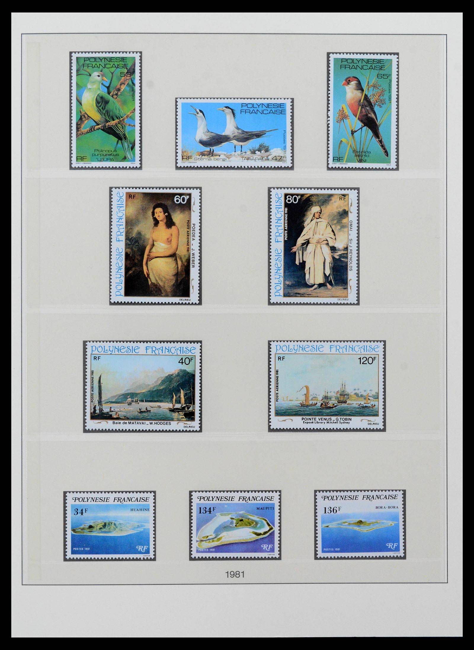 39240 0036 - Postzegelverzameling 39240 Polynesië 1958-1987.