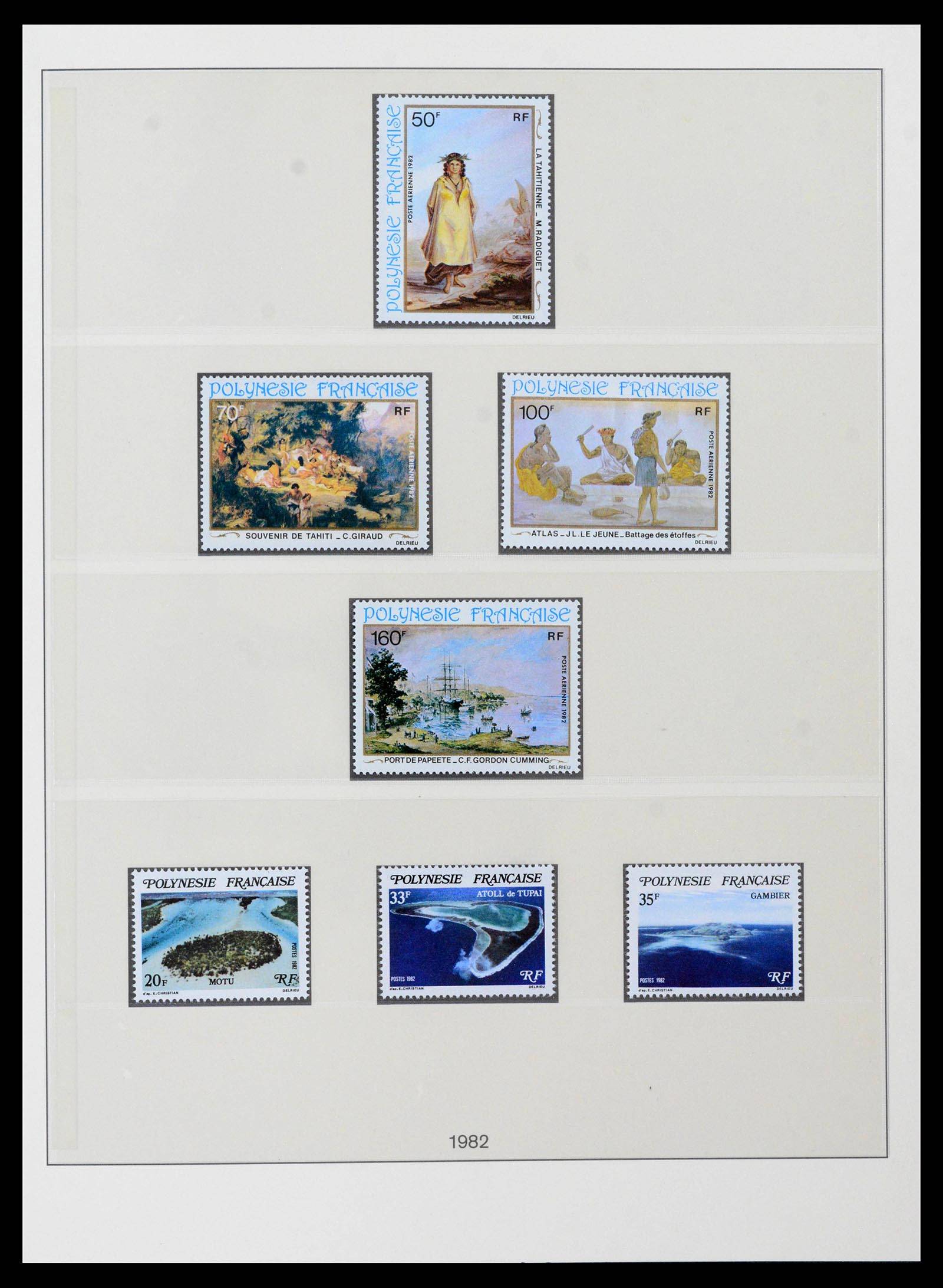 39240 0040 - Postzegelverzameling 39240 Polynesië 1958-1987.