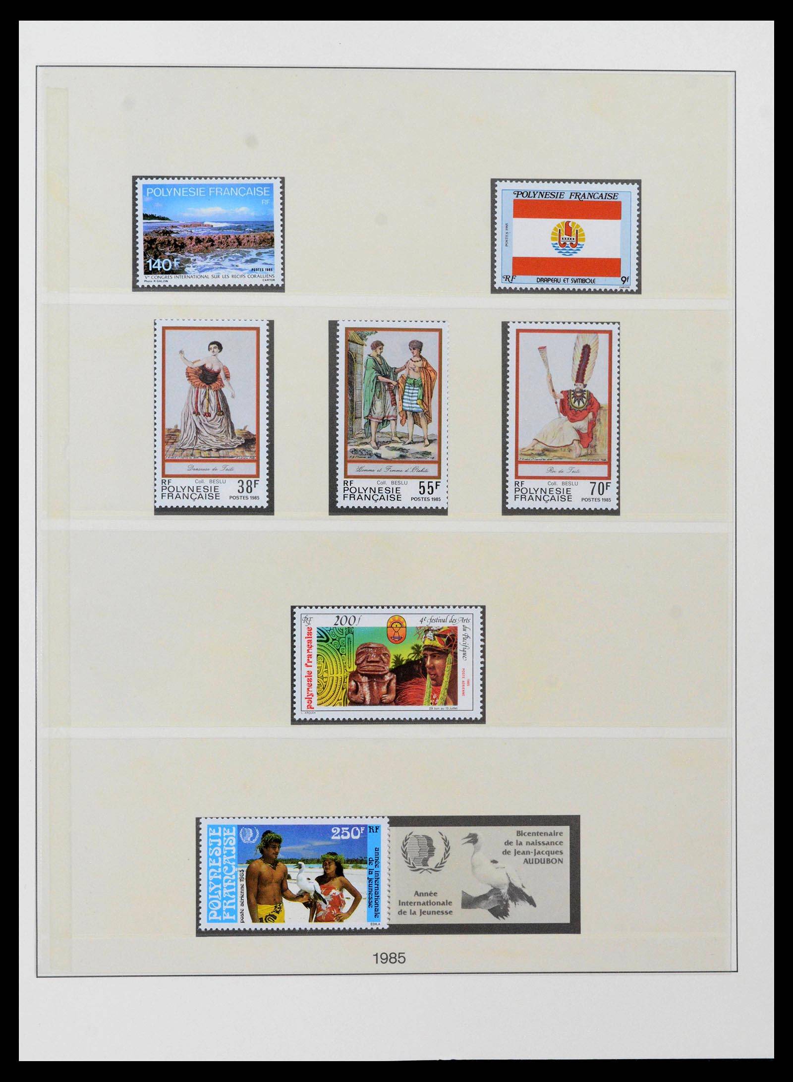 39240 0052 - Postzegelverzameling 39240 Polynesië 1958-1987.