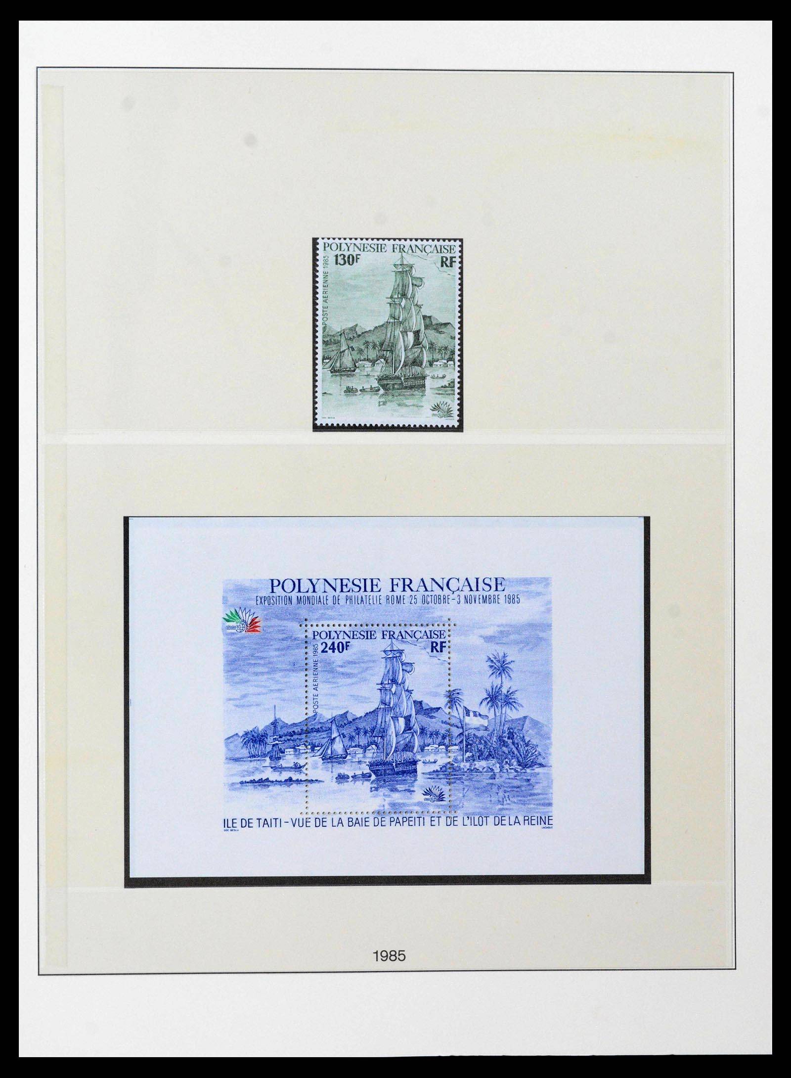 39240 0053 - Postzegelverzameling 39240 Polynesië 1958-1987.
